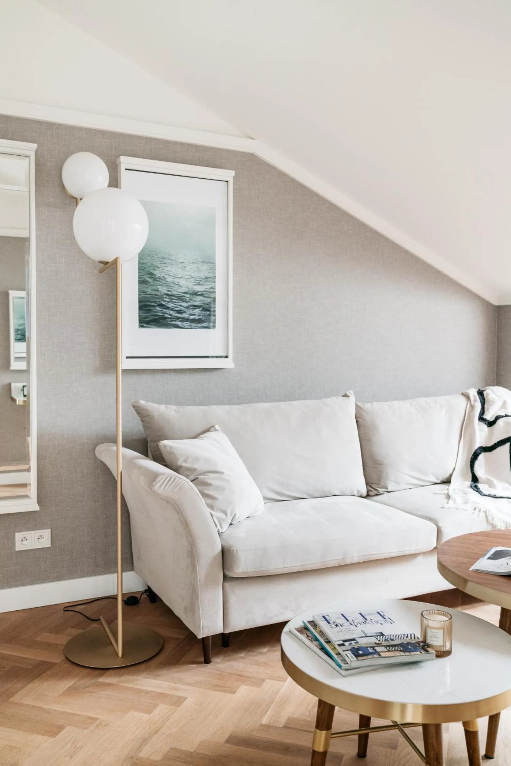 Living room in WillaWawel - LoftAffair Collection