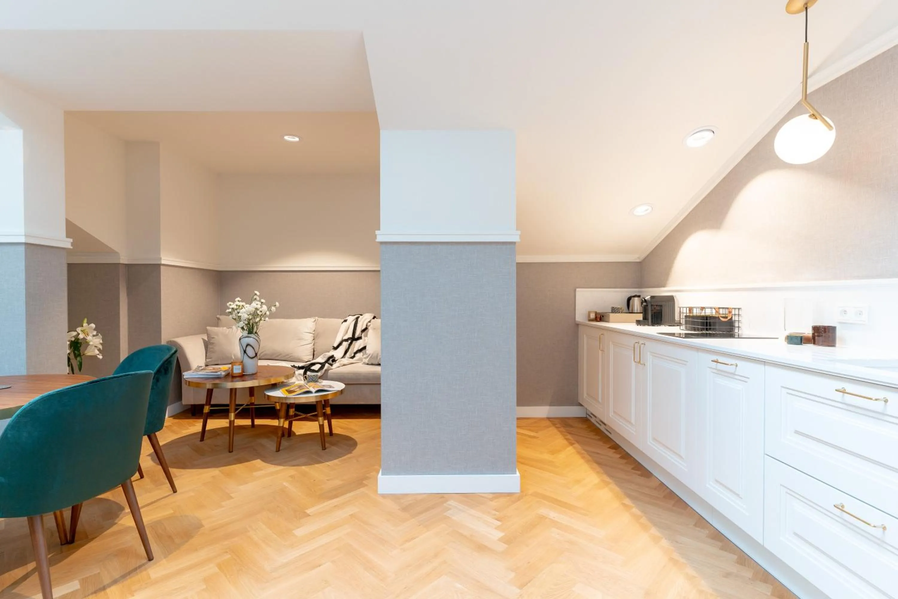 Kitchen or kitchenette in WillaWawel - LoftAffair Collection