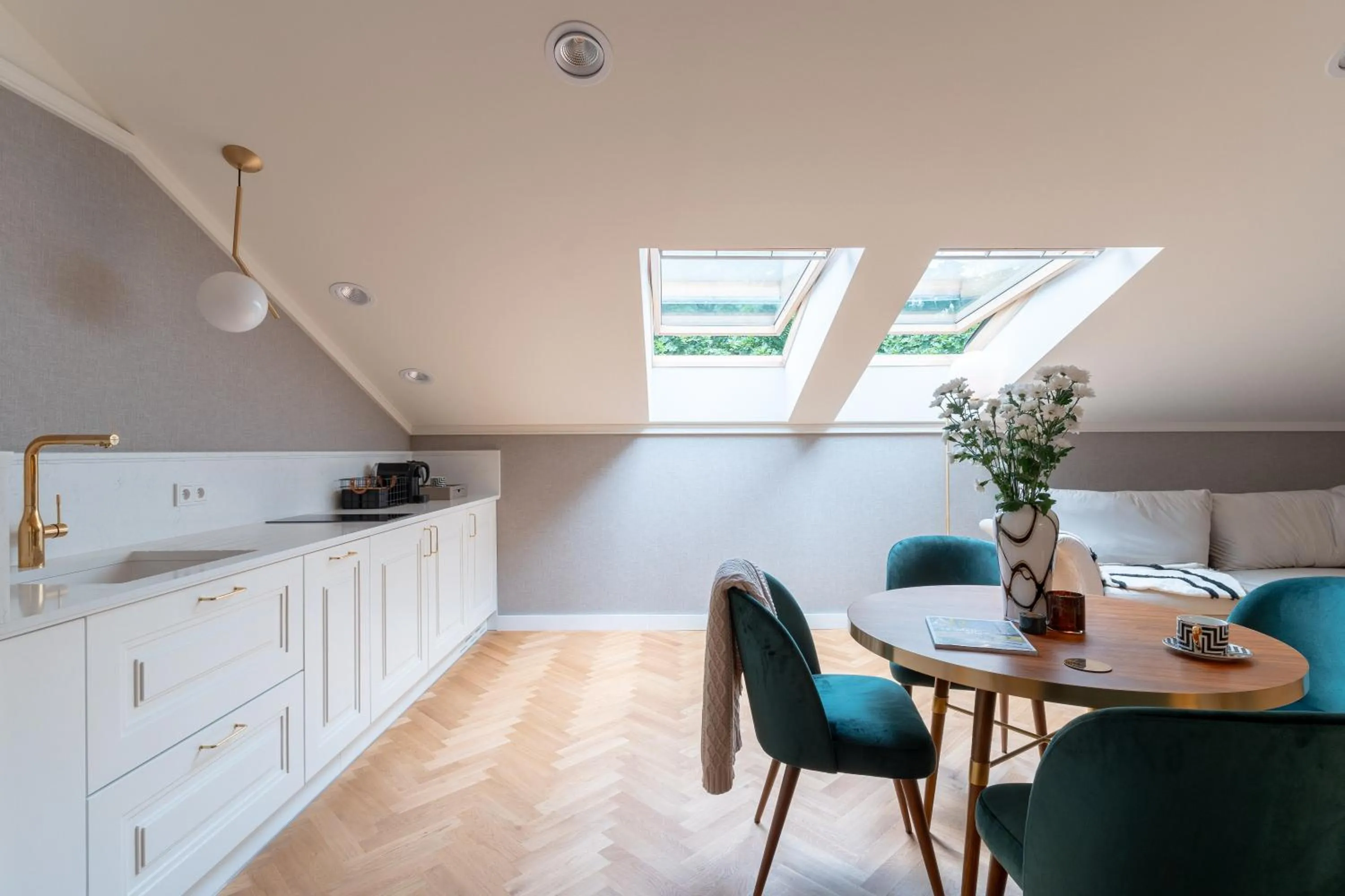 Kitchen or kitchenette in WillaWawel - LoftAffair Collection