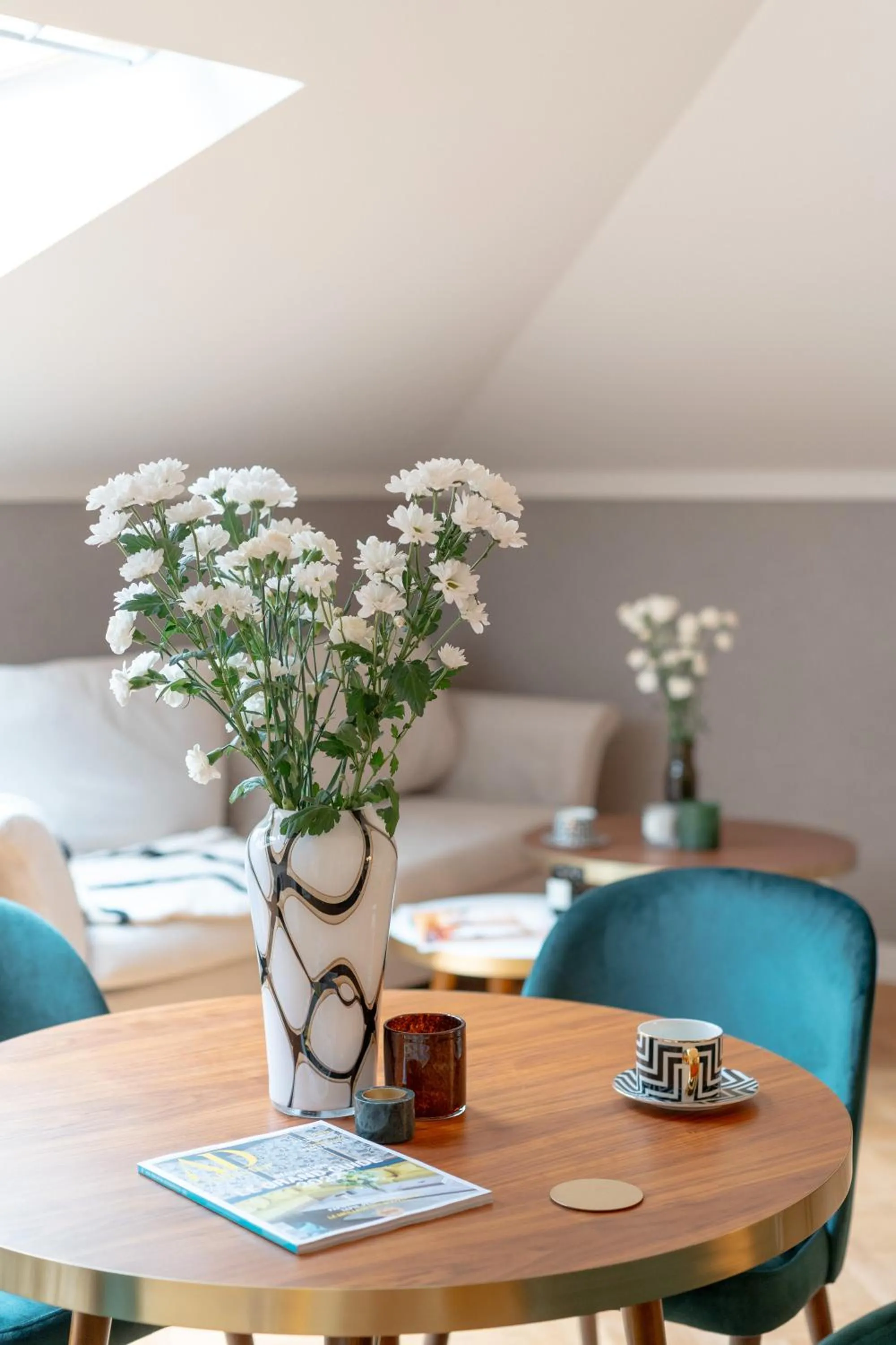 Living room in WillaWawel - LoftAffair Collection