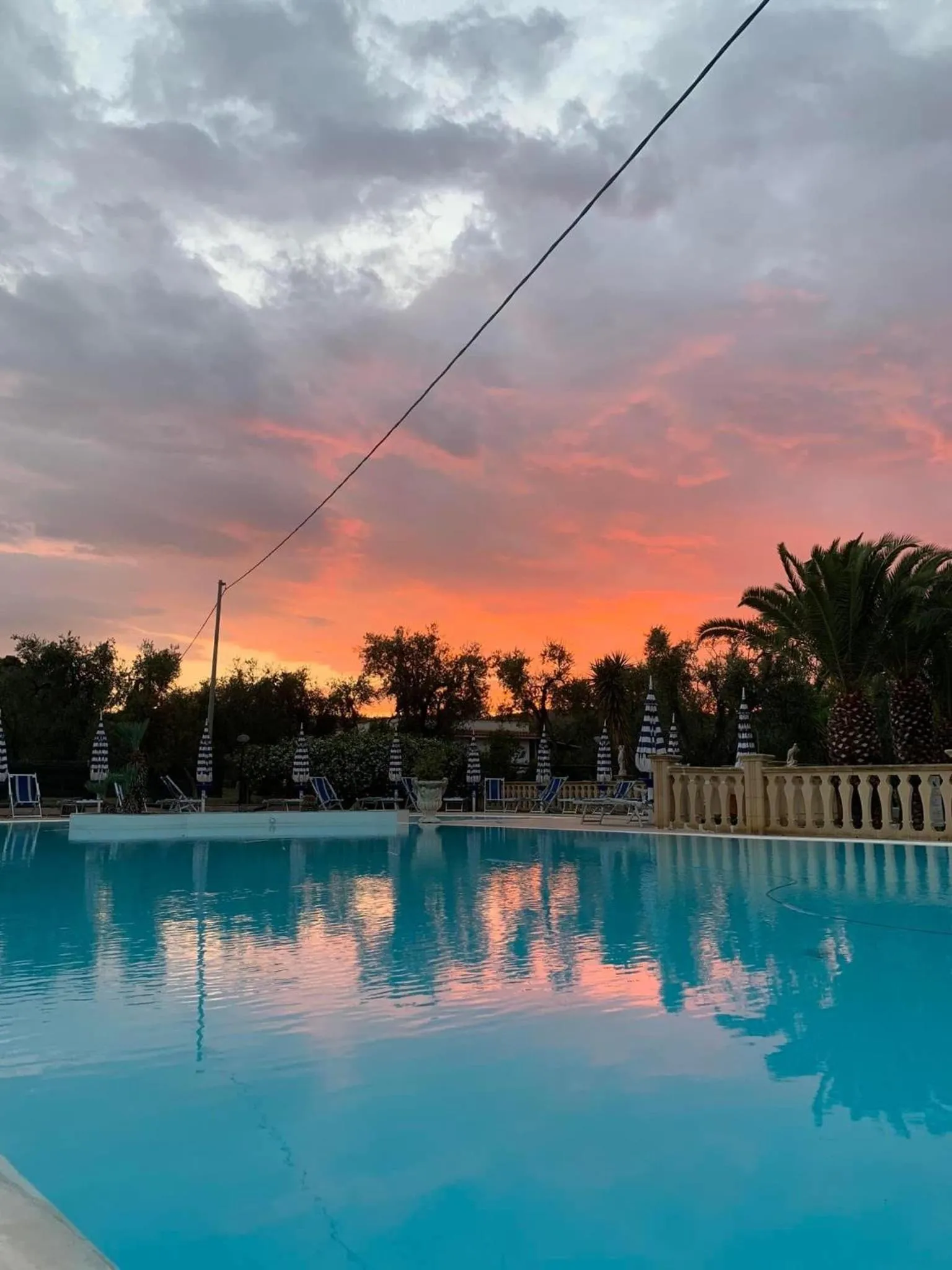 Pool view in Appartamenti Vacanze Minervino