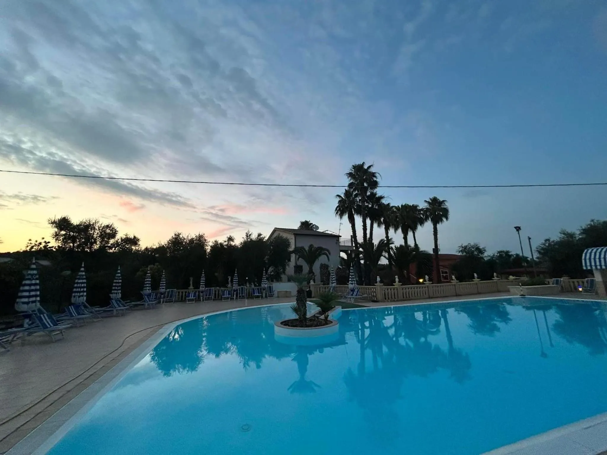 Pool view in Appartamenti Vacanze Minervino