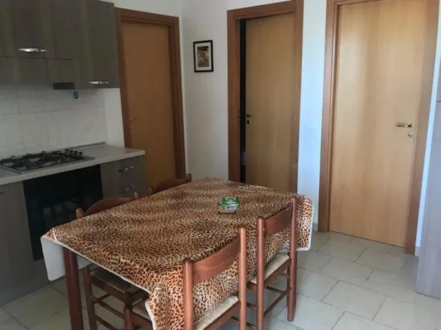 Kitchen or kitchenette in Appartamenti Vacanze Minervino