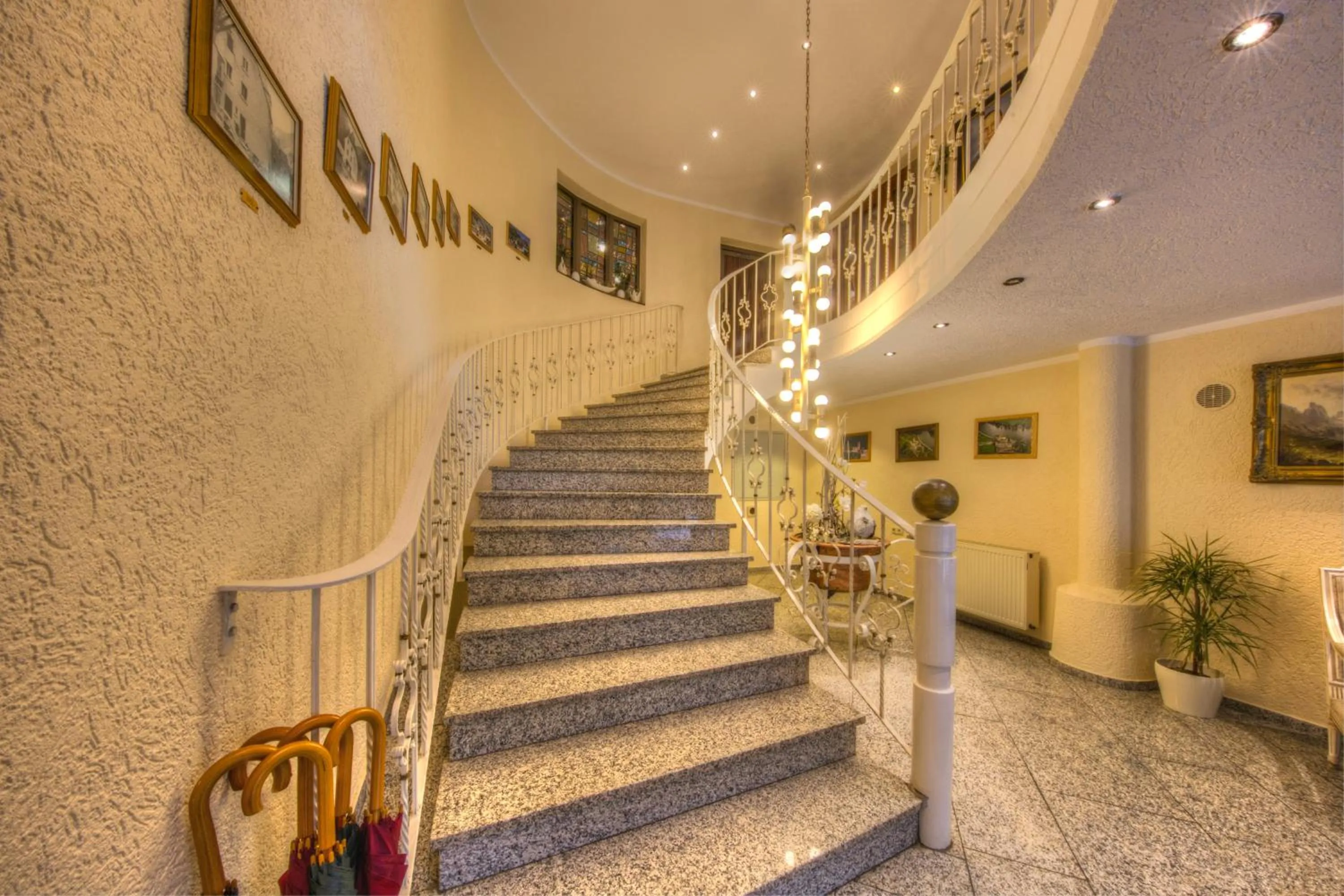 Decorative detail in Hotel Burgfrieden