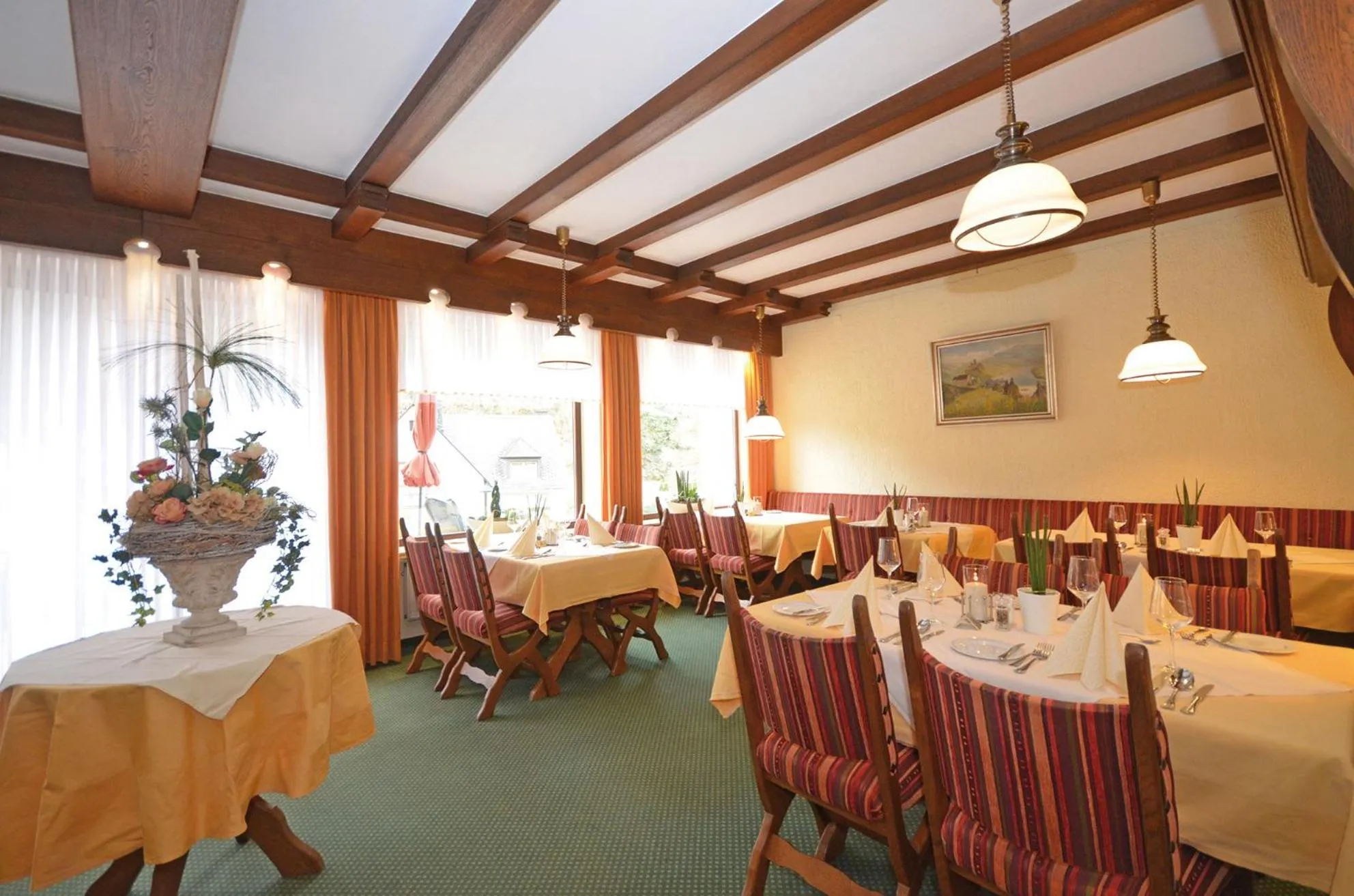 Restaurant/places to eat in Hotel Burgfrieden