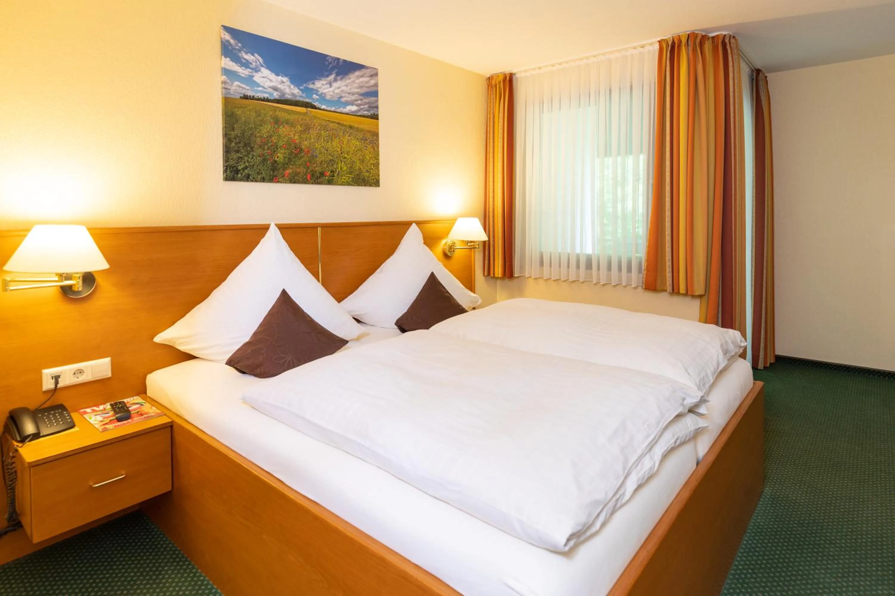 Staff, Bed in Hotel Burgfrieden