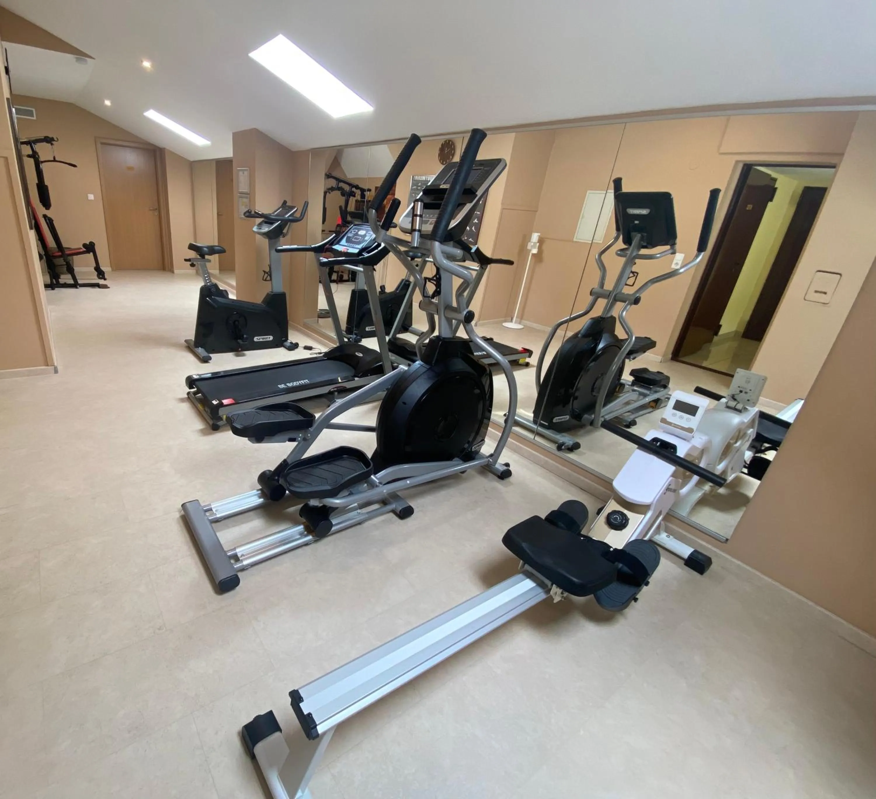 Fitness centre/facilities in Hotel Burgfrieden