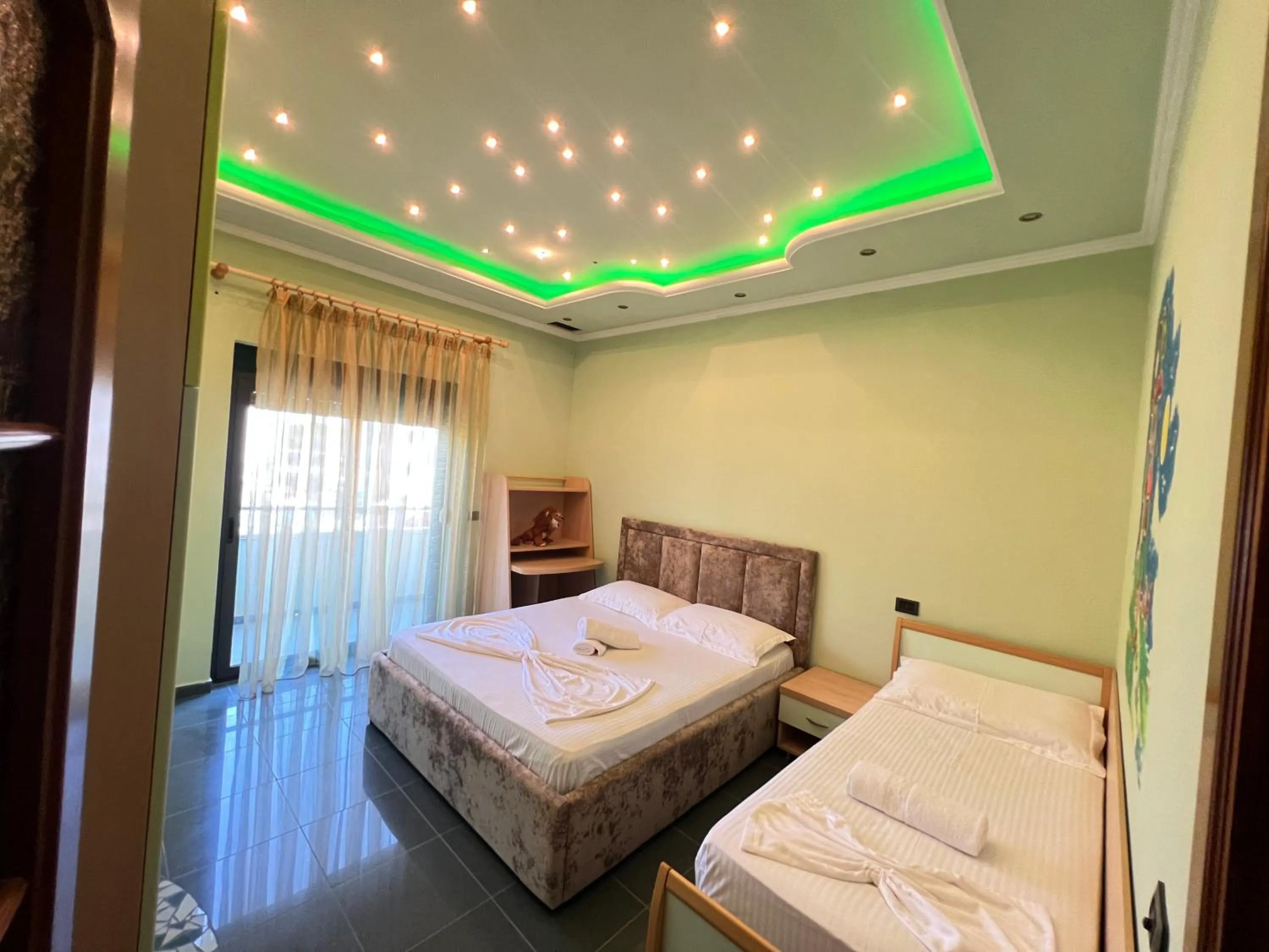 Bed in Green Garden Villa