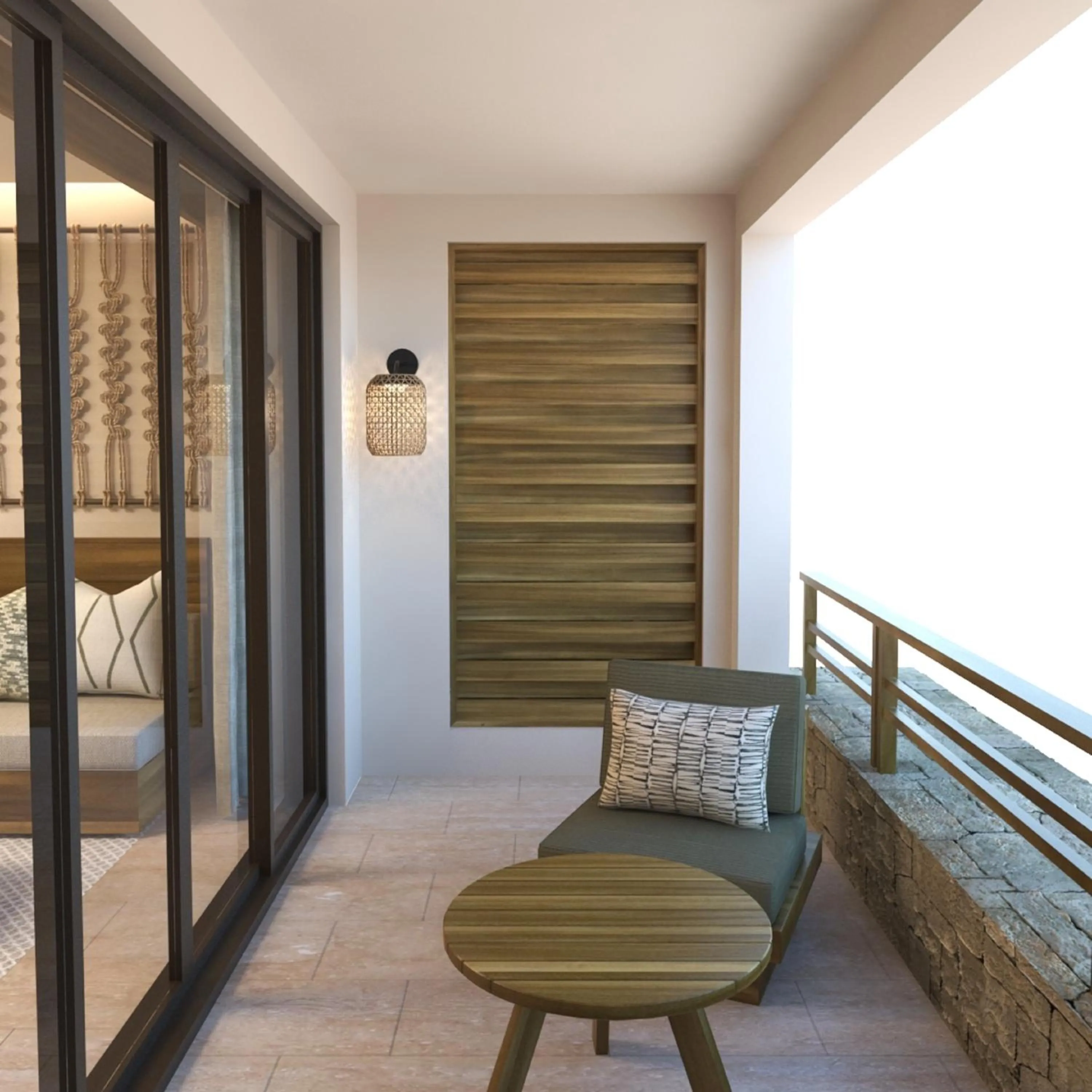 Balcony/Terrace in Secrets Playa Blanca Costa Mujeres - All Inclusive Adults Only