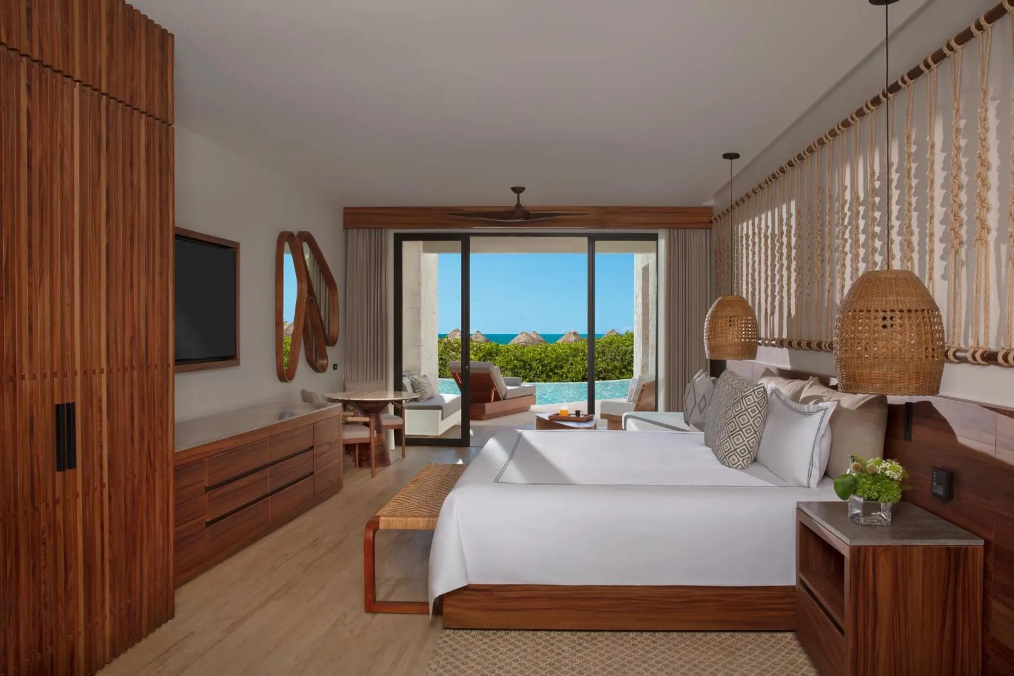 Preferred Club Junior Suite Swim Out Ocean Front in Secrets Playa Blanca Costa Mujeres - All Inclusive Adults Only