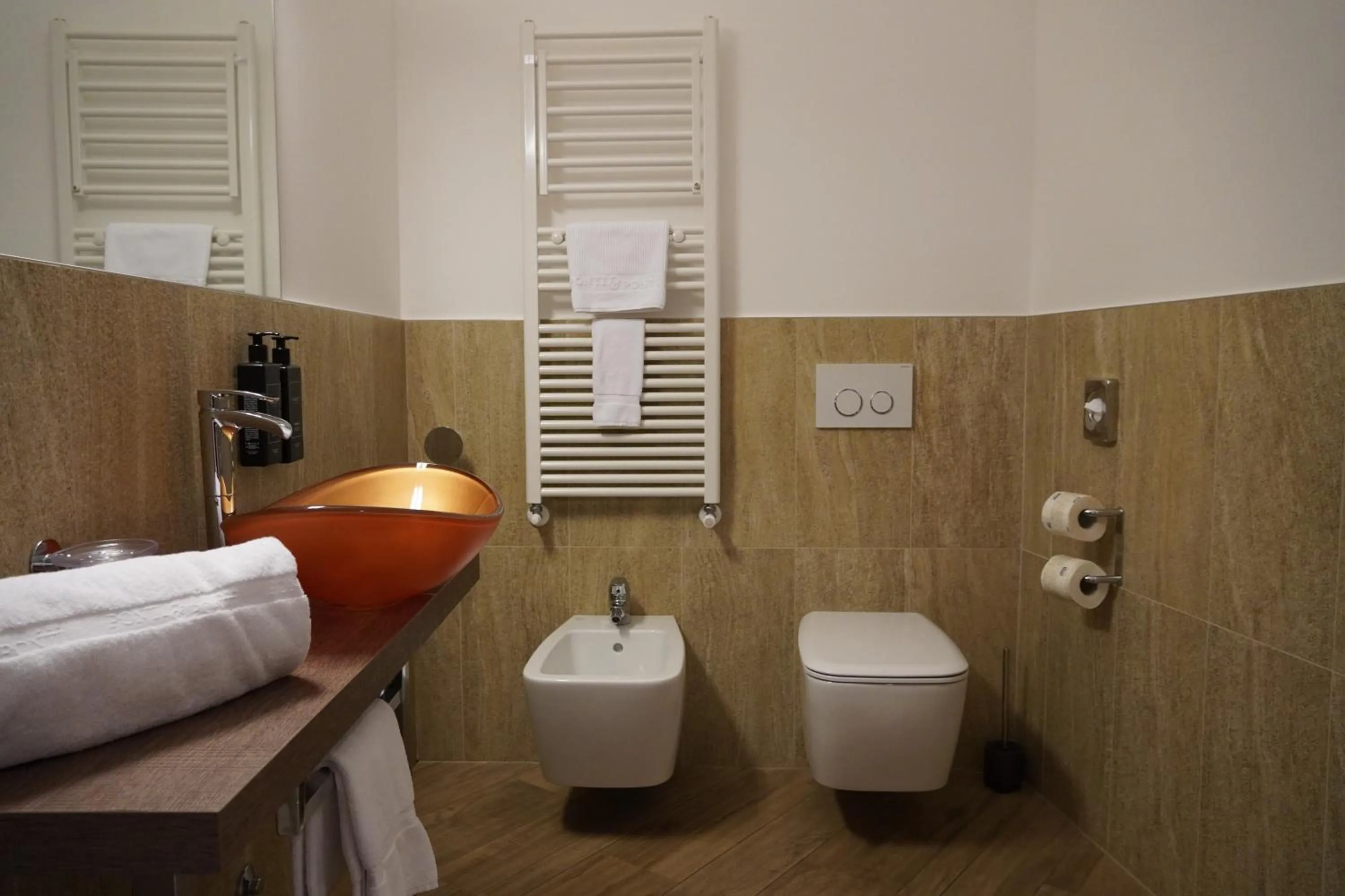 Bathroom in Hotel Ponti