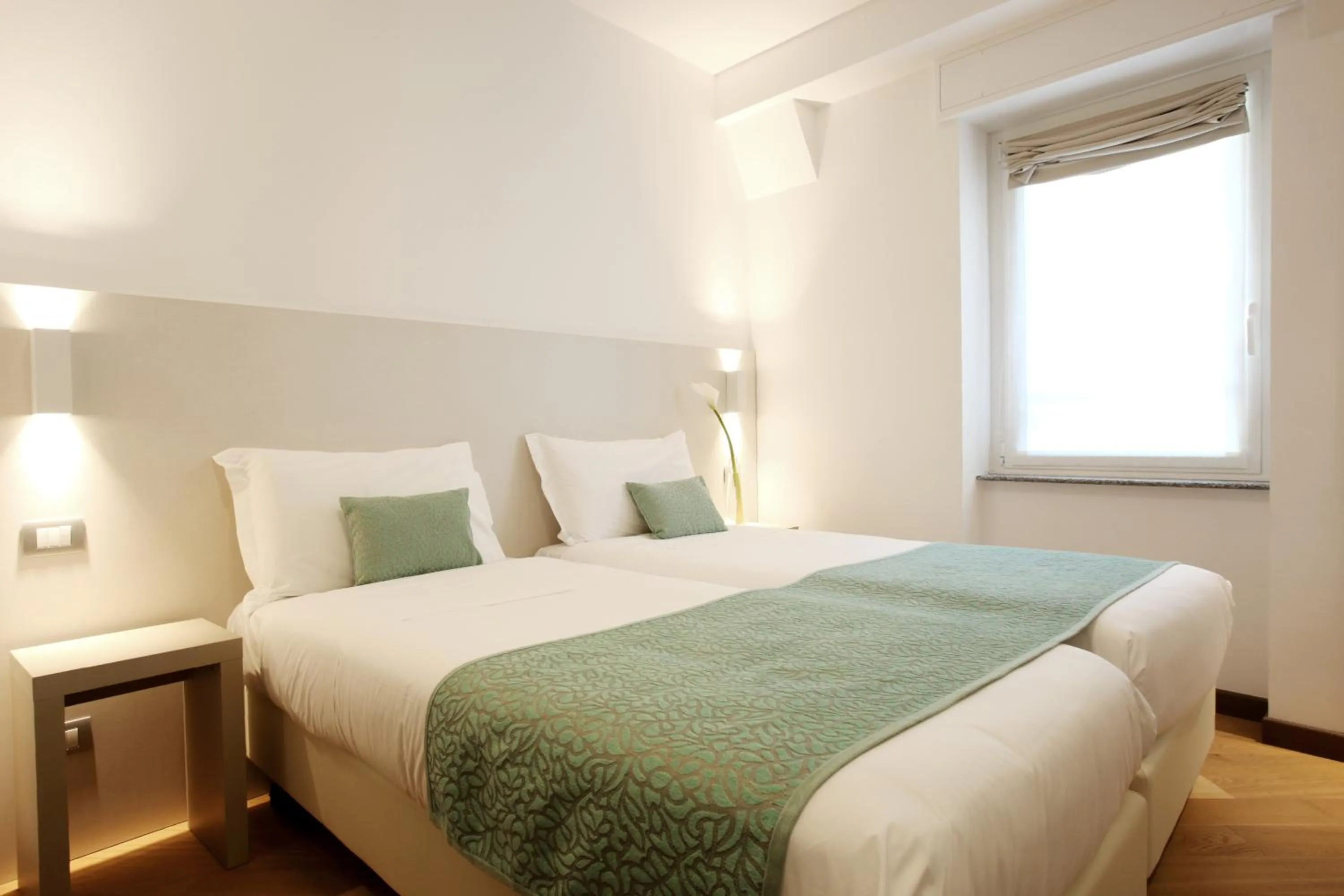 Bedroom, Bed in Hotel Ponti