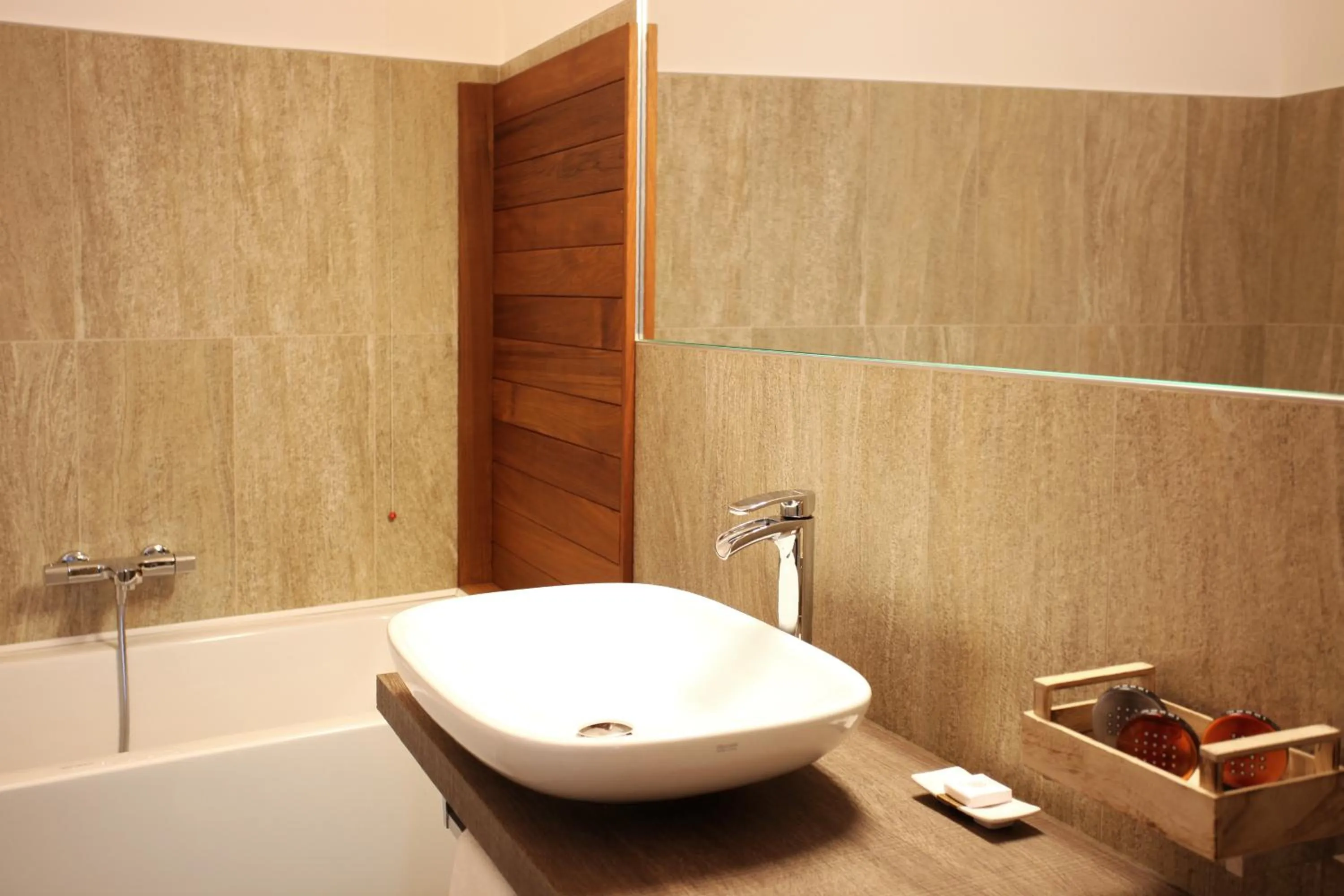 Bathroom in Hotel Ponti