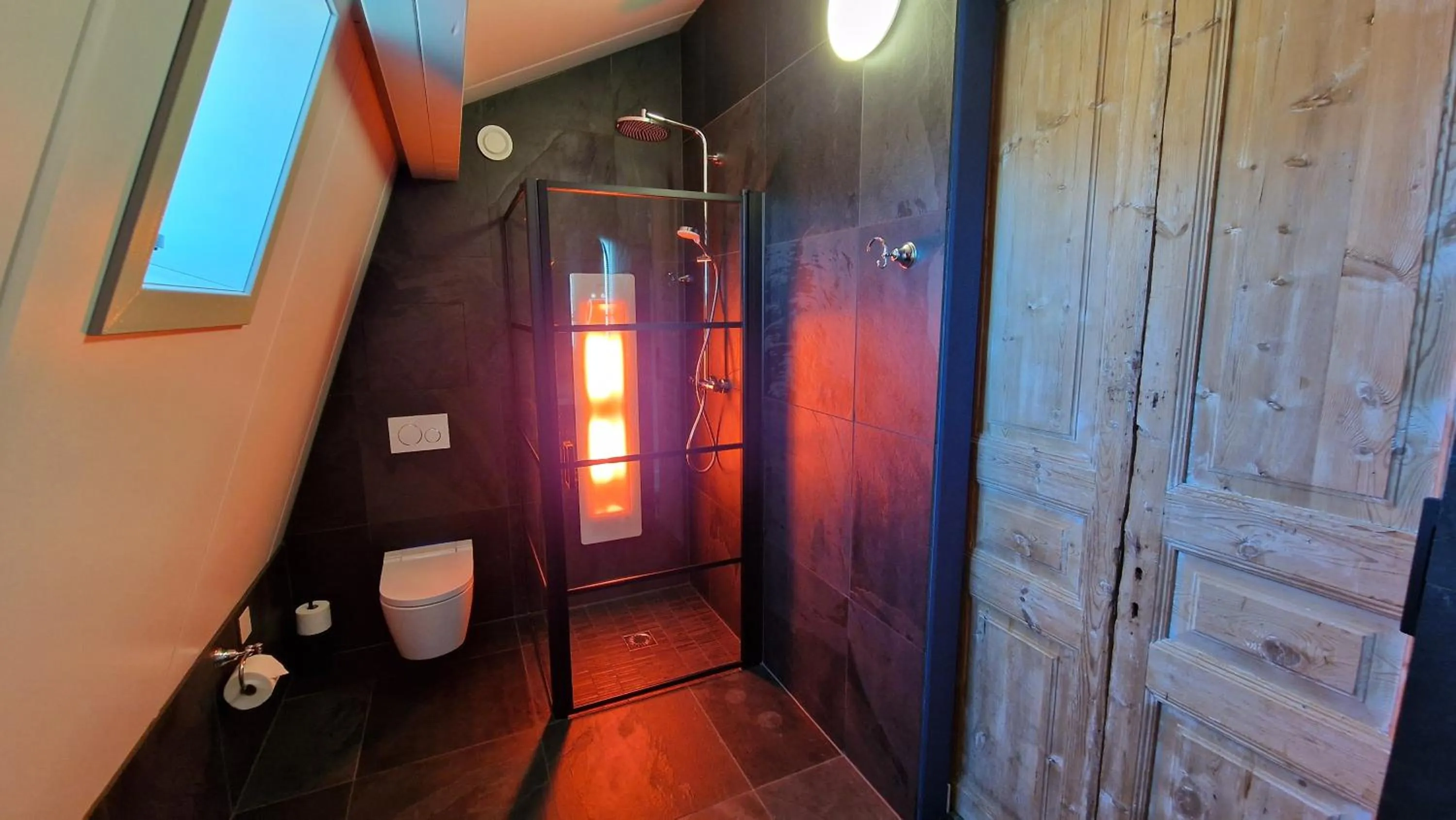 Shower in B&B De Droomhoeve