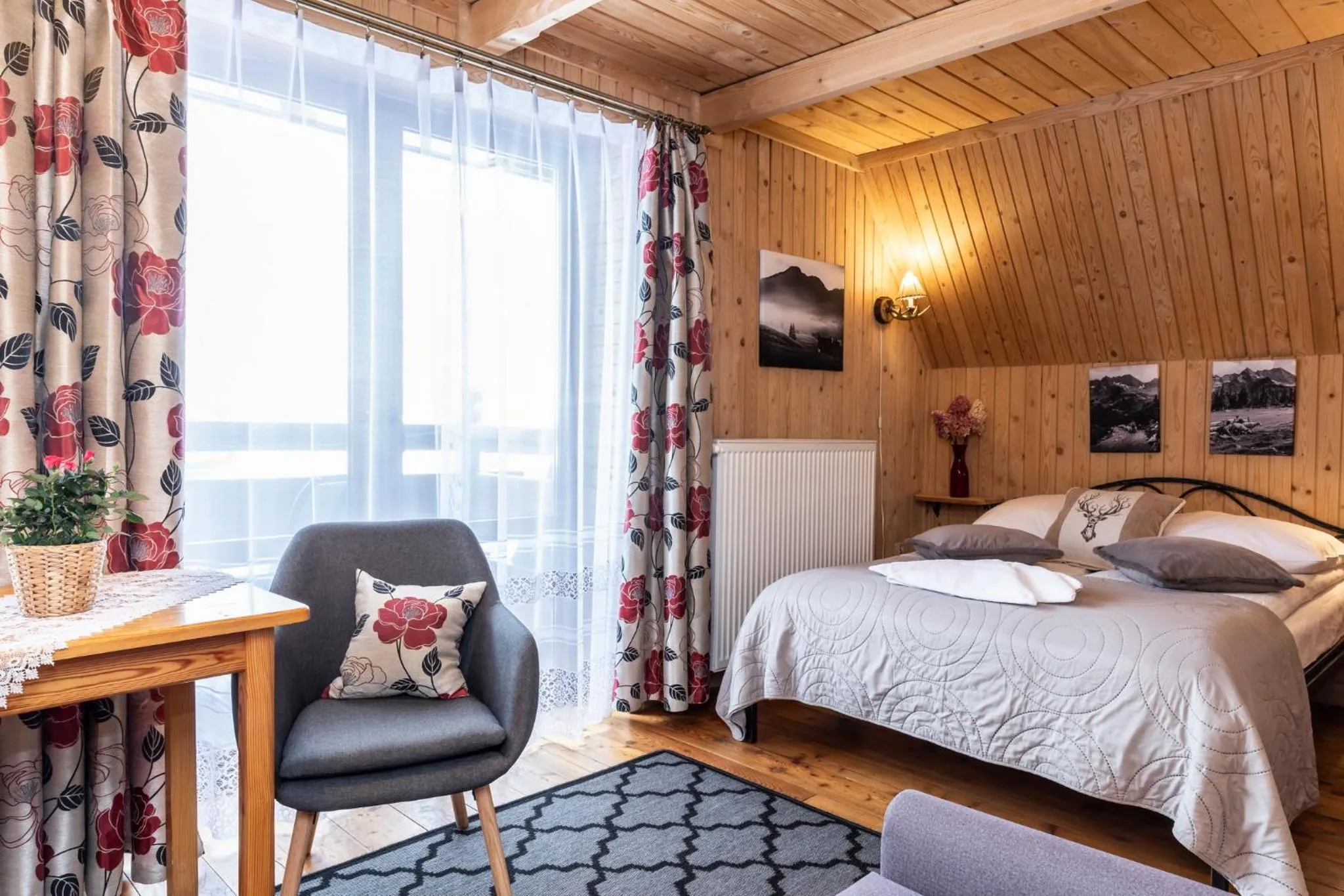 View (from property/room), Bed in Willa u Jadzi