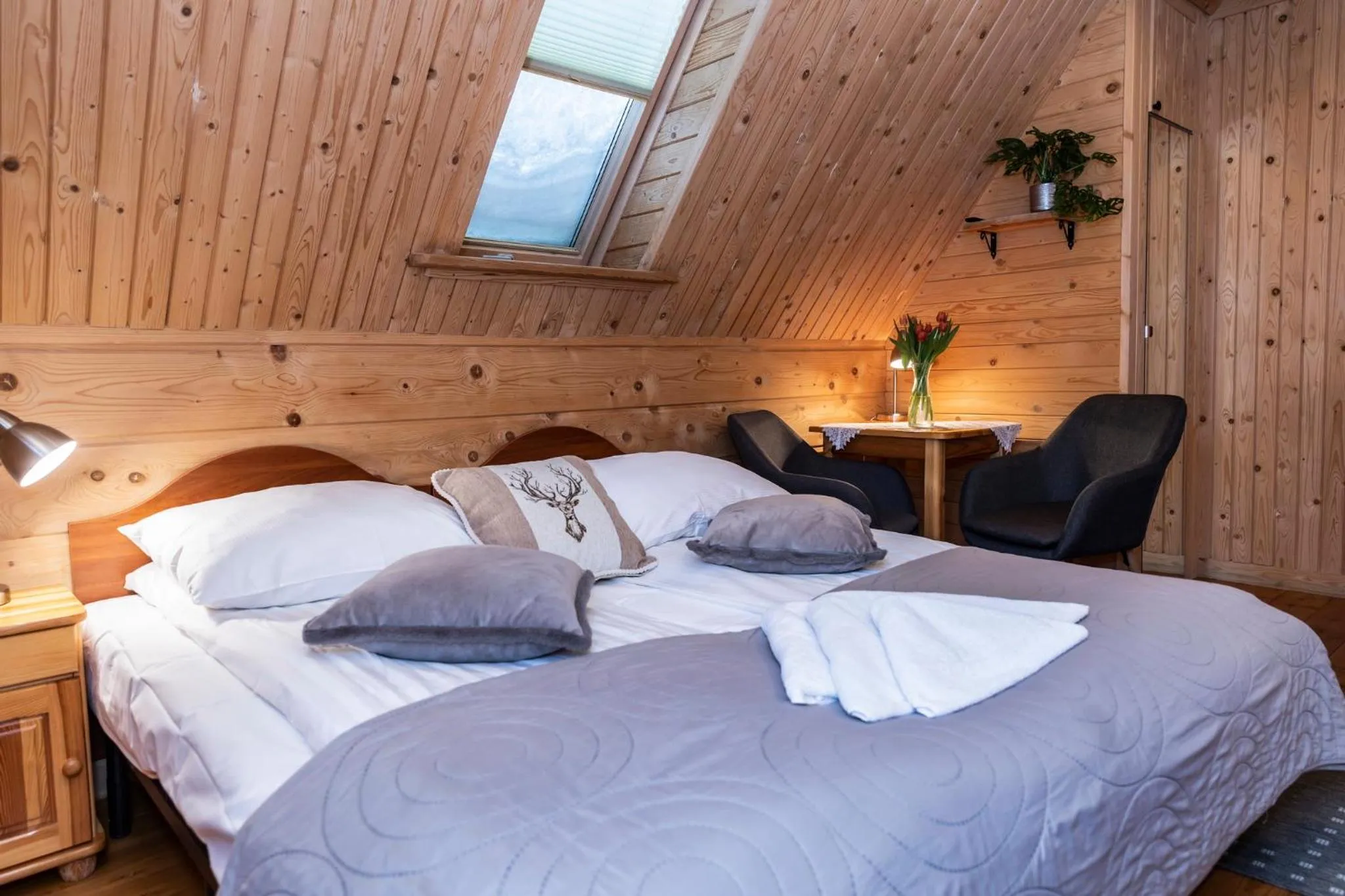 View (from property/room), Bed in Willa u Jadzi