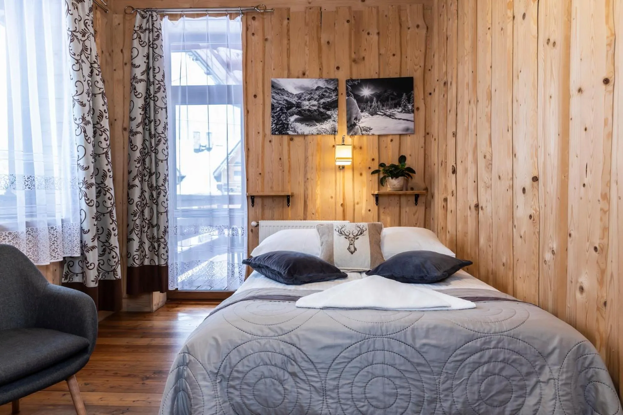 Balcony/Terrace, Bed in Willa u Jadzi