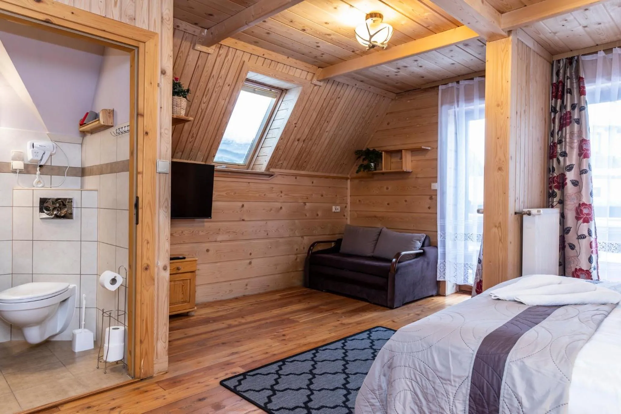 Toilet, Bed in Willa u Jadzi