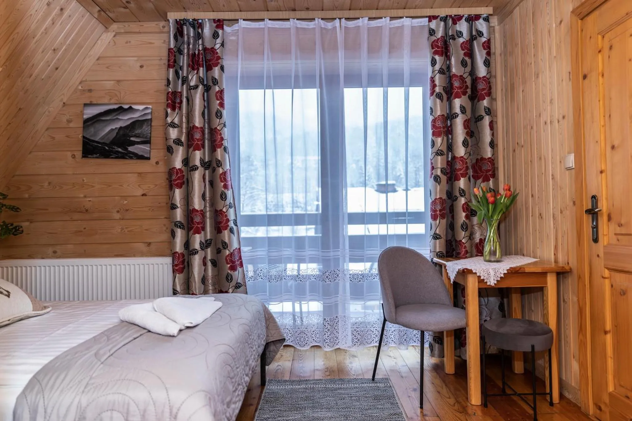 View (from property/room), Bed in Willa u Jadzi