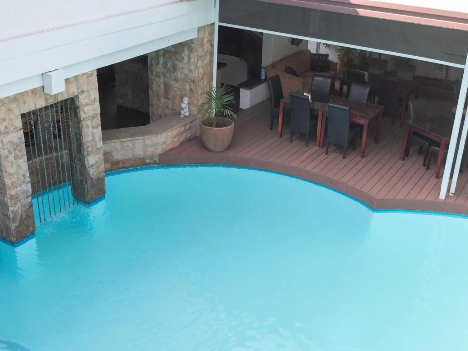 Swimming pool in Aanmani Rose Guesthouse