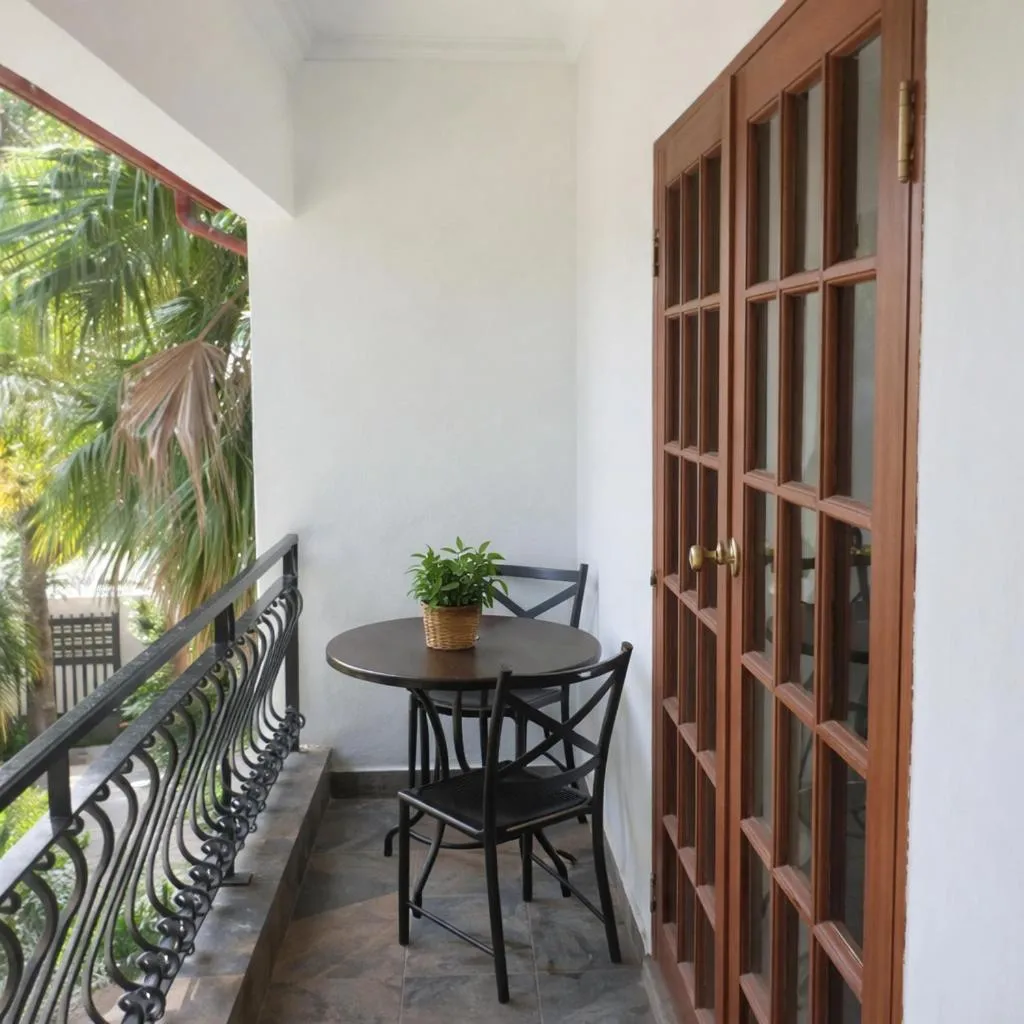 Balcony/Terrace in Aanmani Rose Guesthouse