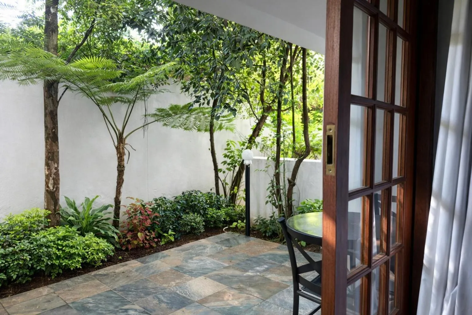 Patio in Aanmani Rose Guesthouse