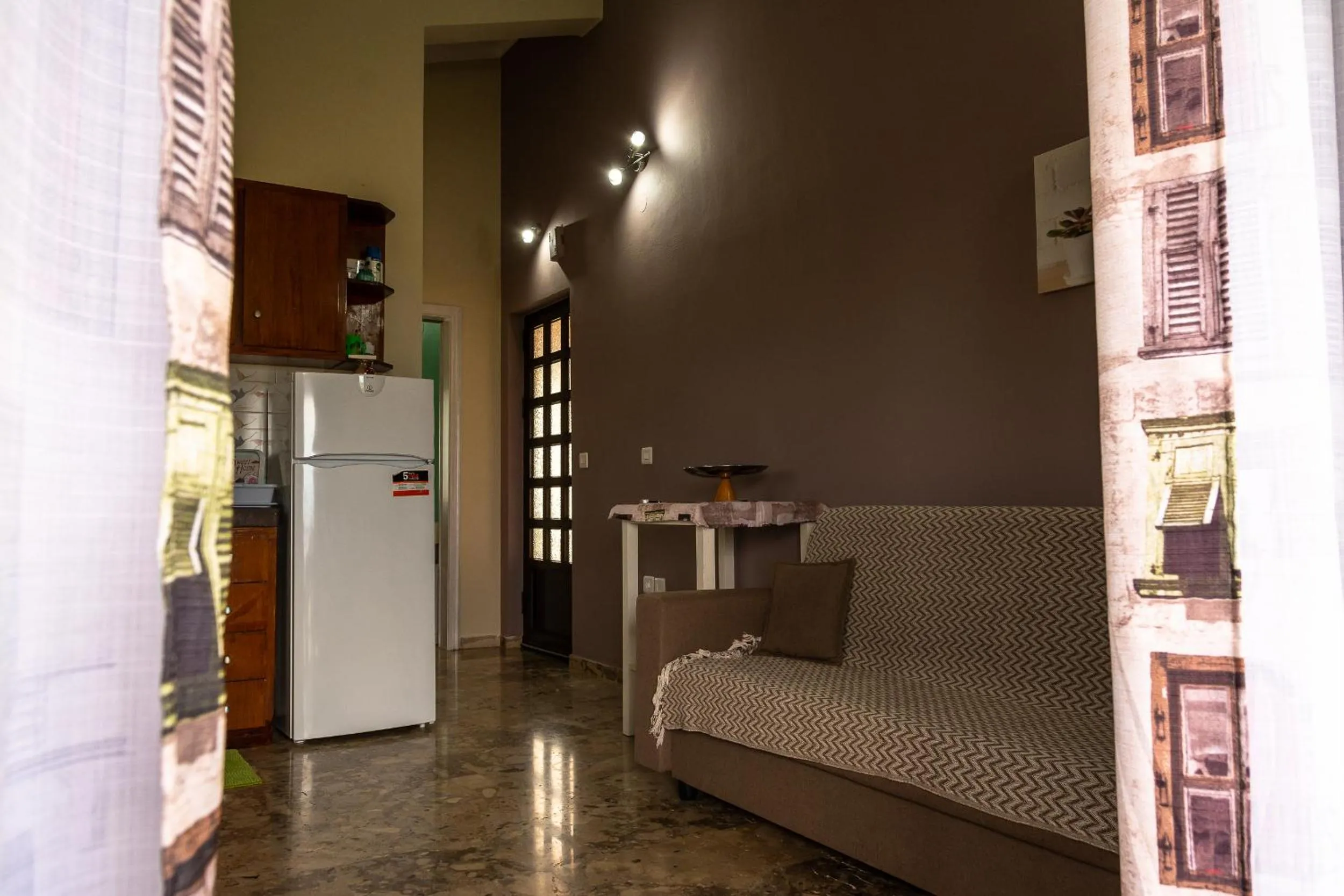 Kitchen or kitchenette in Ritsinia Apartments