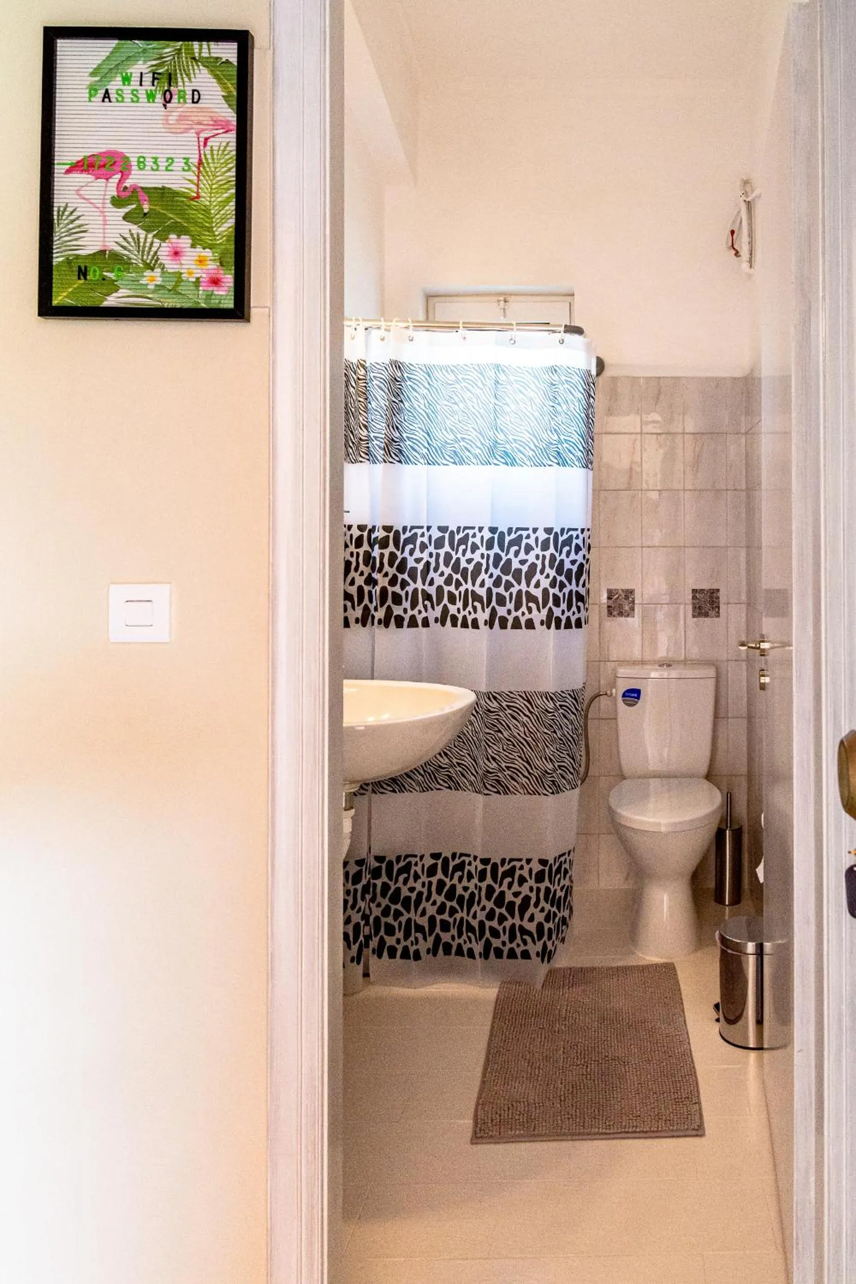 Shower in Ritsinia Apartments