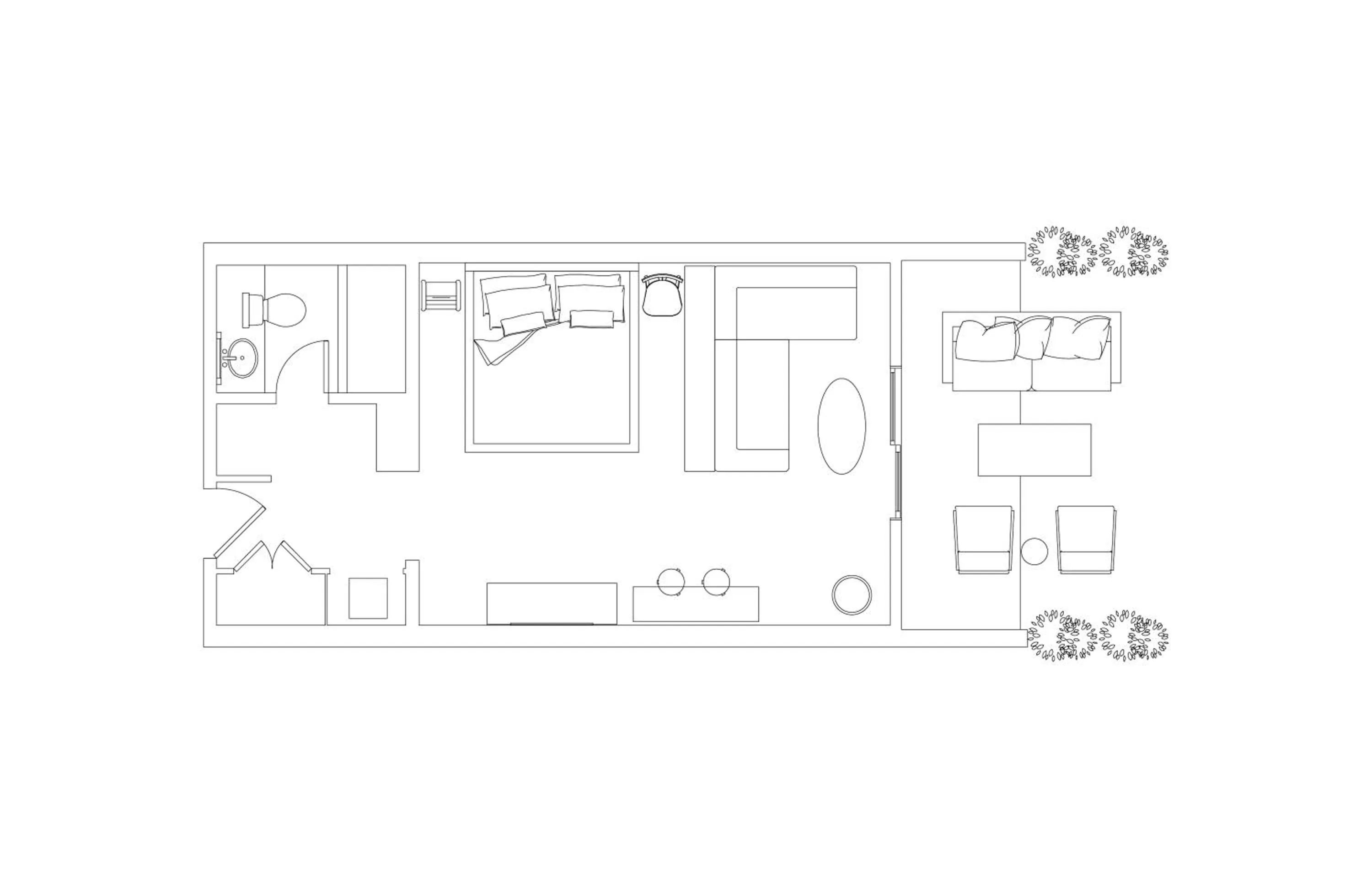 Floor plan in AWOL Stowe