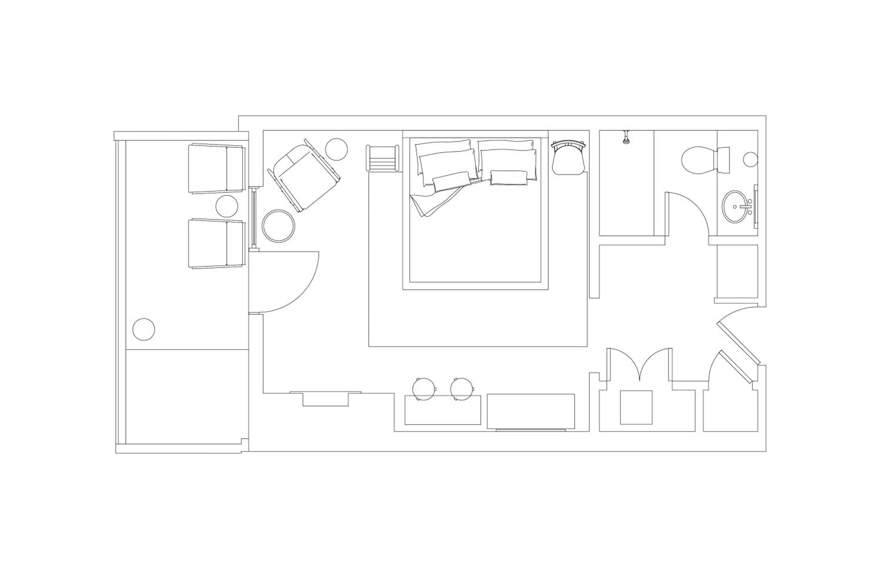 Floor plan in AWOL Stowe