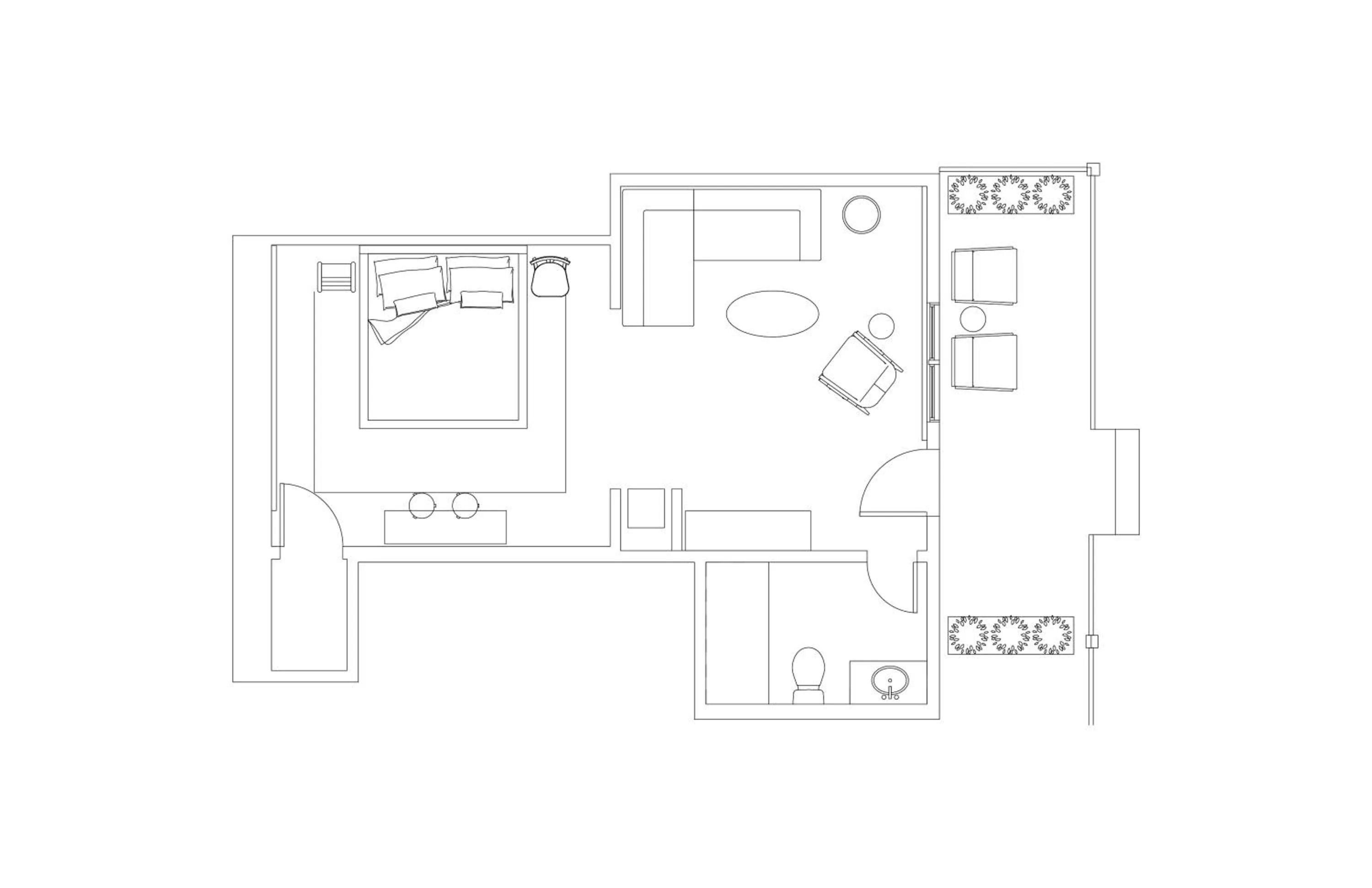 Floor plan in AWOL Stowe