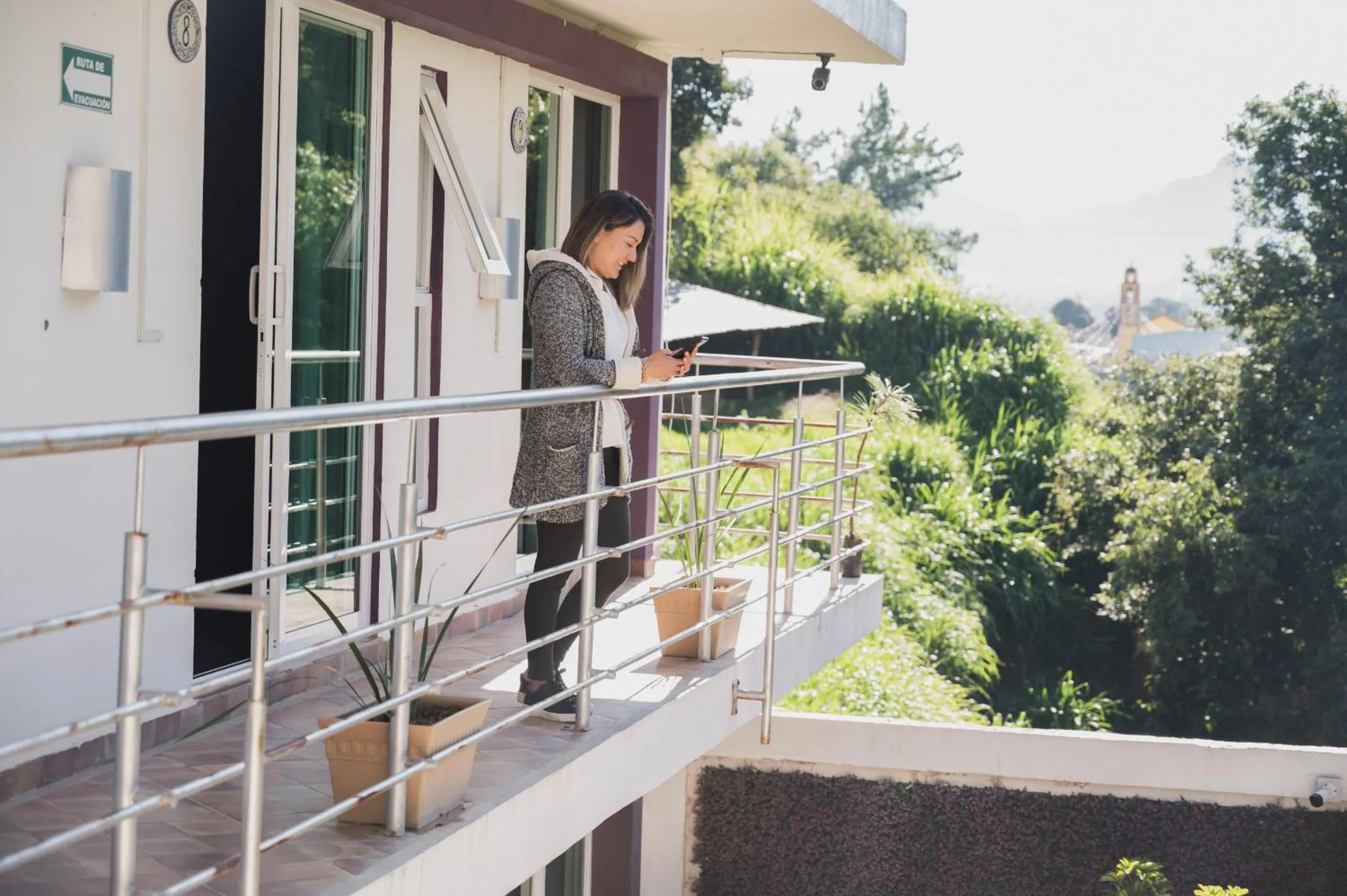 Property building in JH Hotel Tlatlauqui