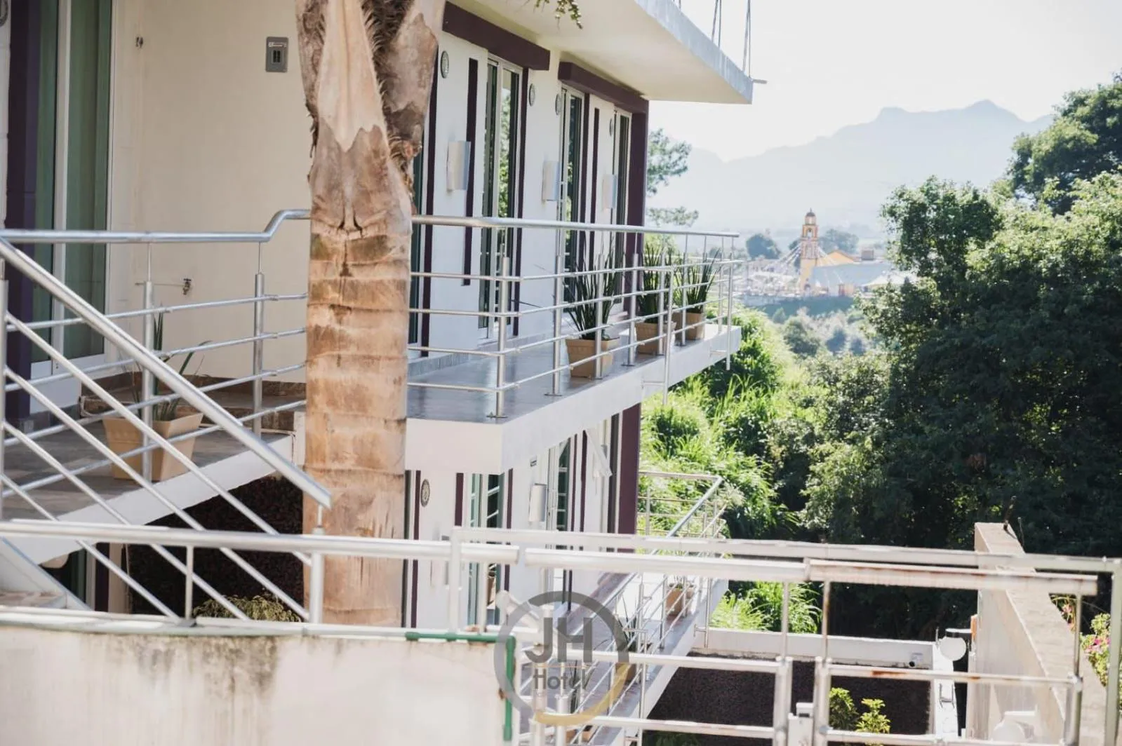 Property building in JH Hotel Tlatlauqui