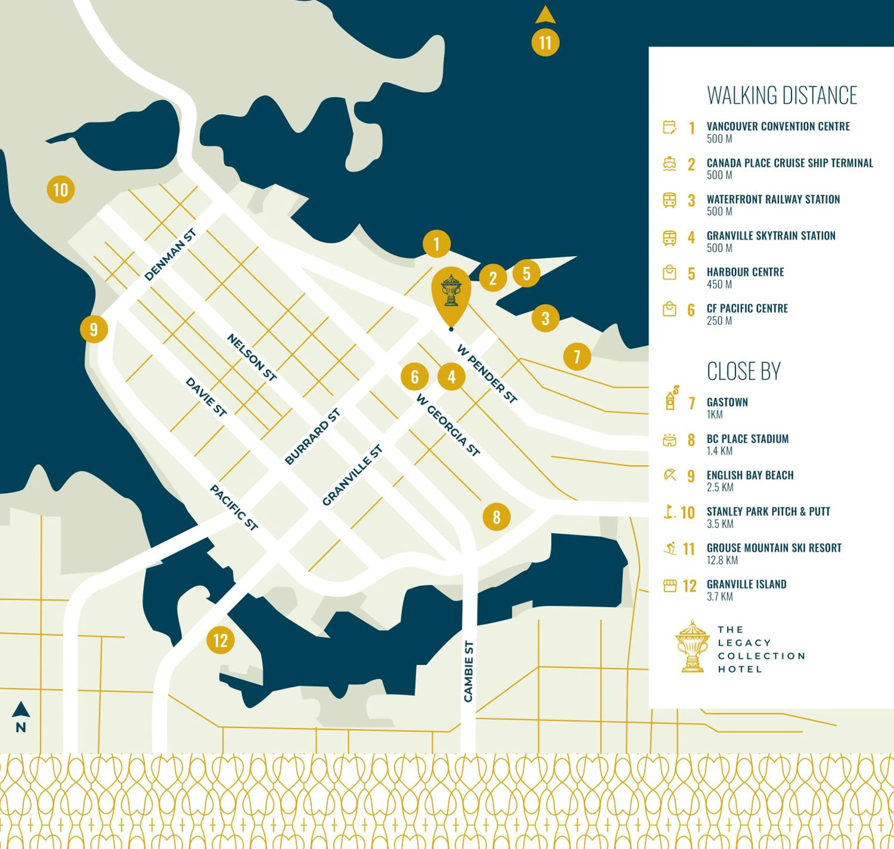 Location in AZUR Legacy Collection Hotel