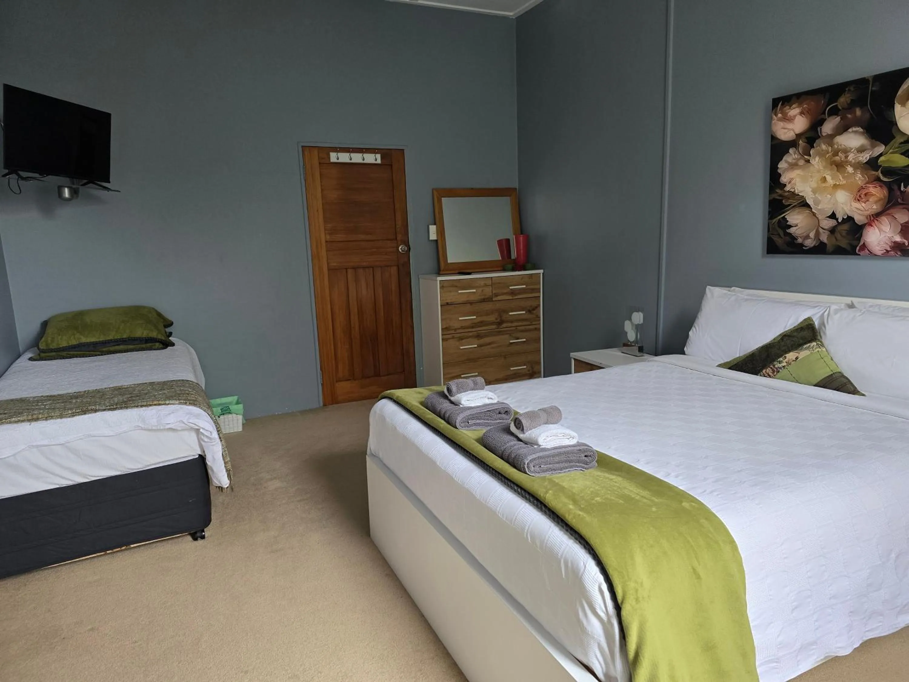 Bed in Royal Accommodation