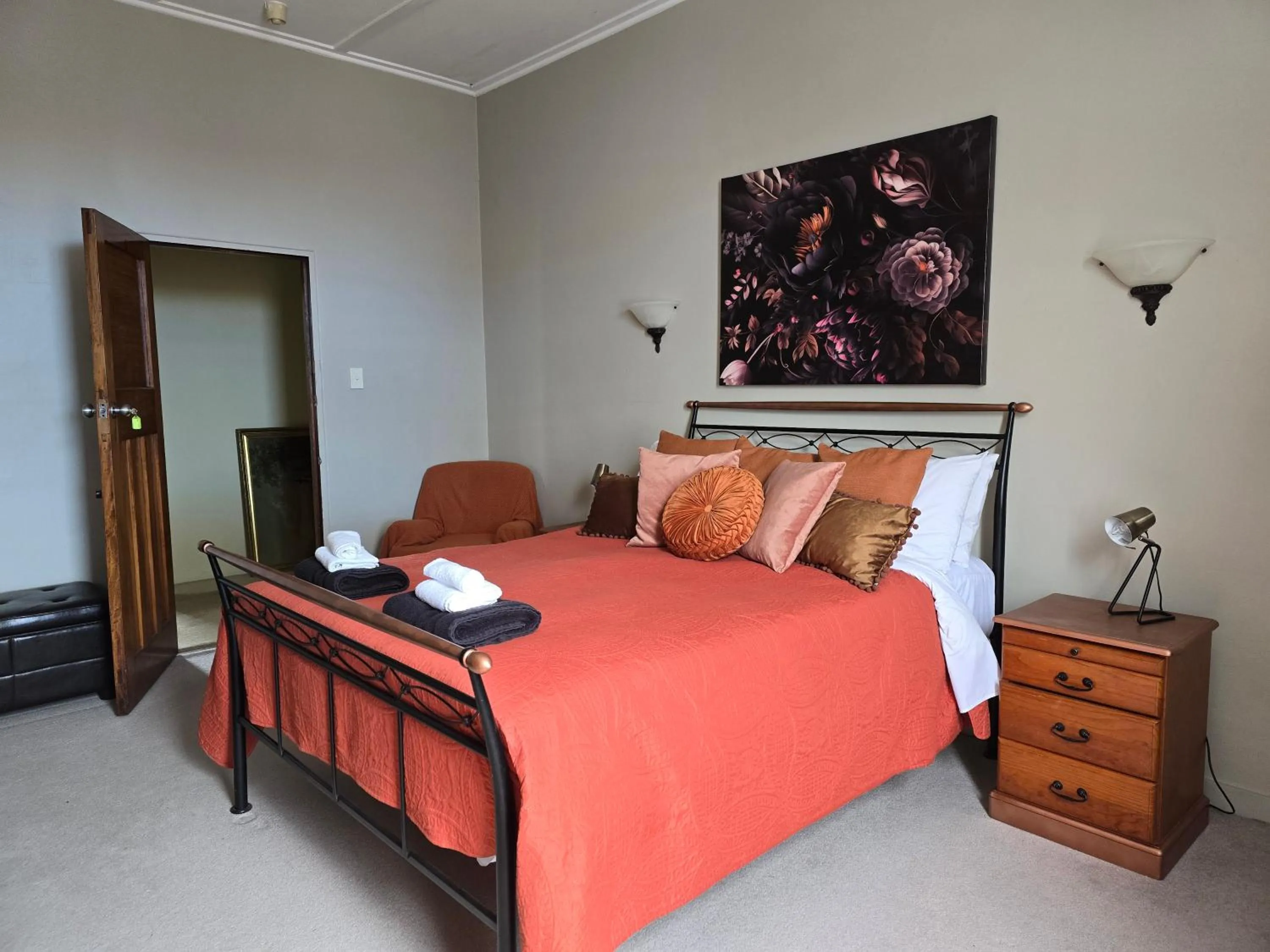 Bed in Royal Accommodation