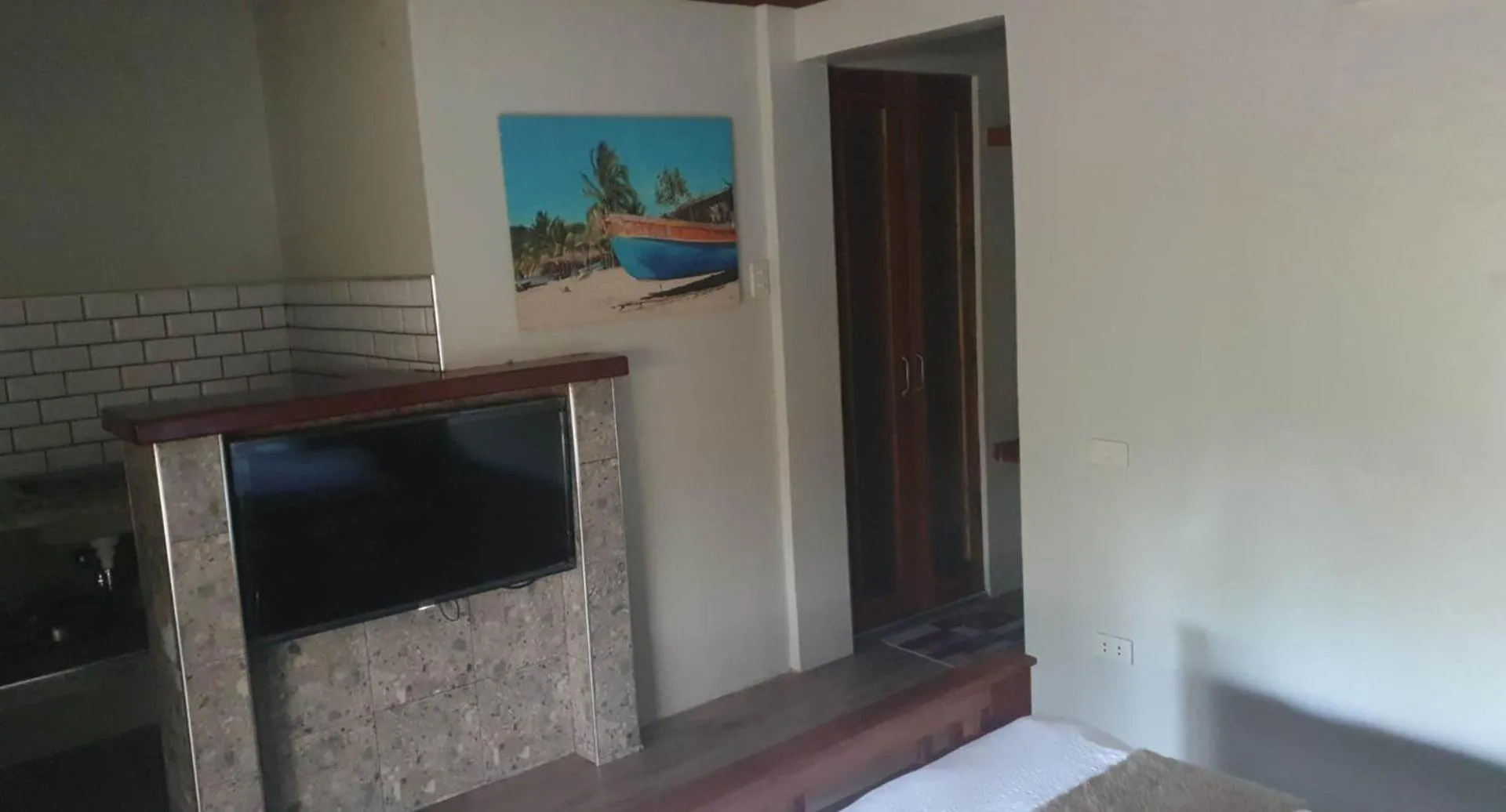 TV and multimedia in birdwatchers beachfront hotel panglao