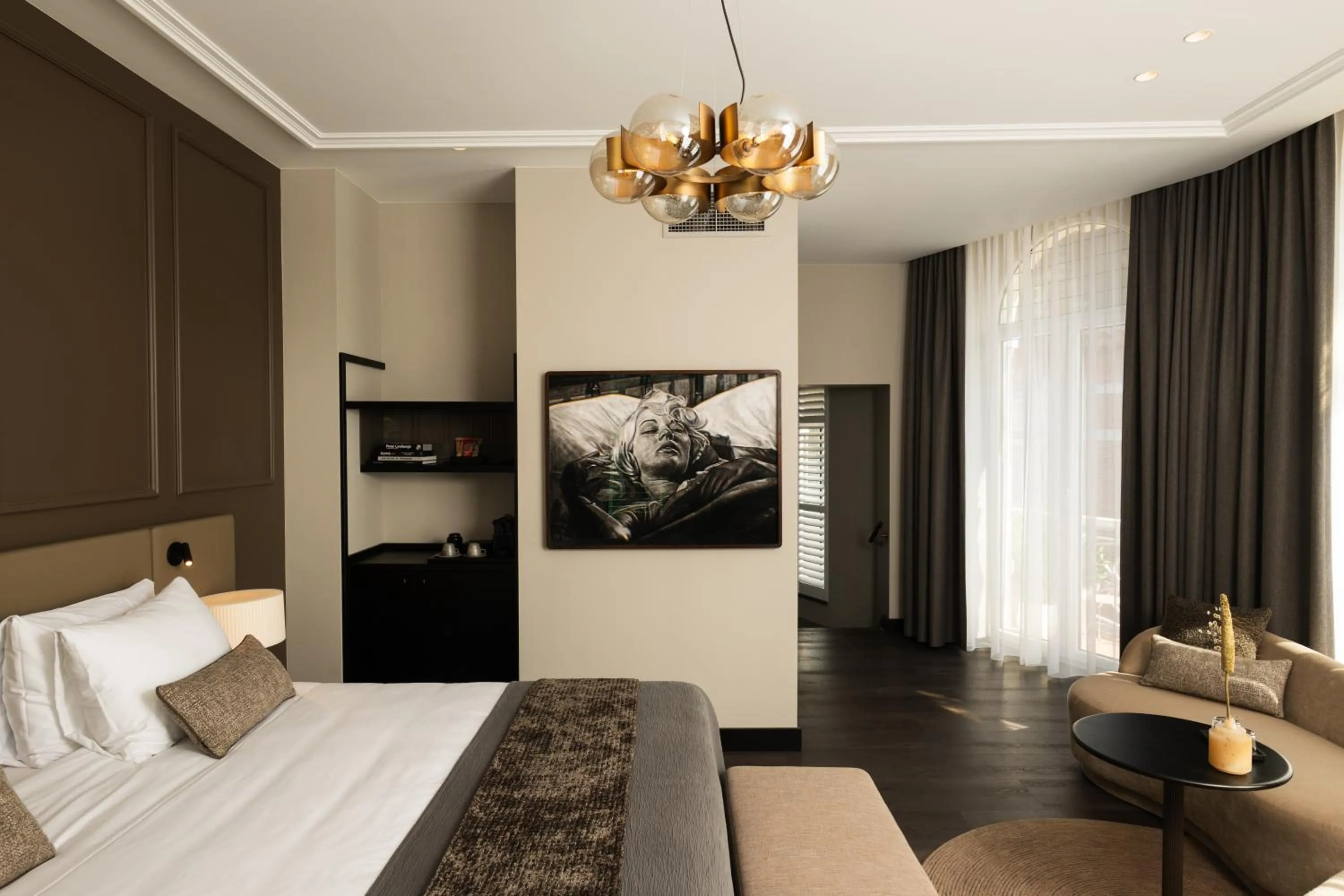 Bed in Boutique Hotel Beaumont Maastricht