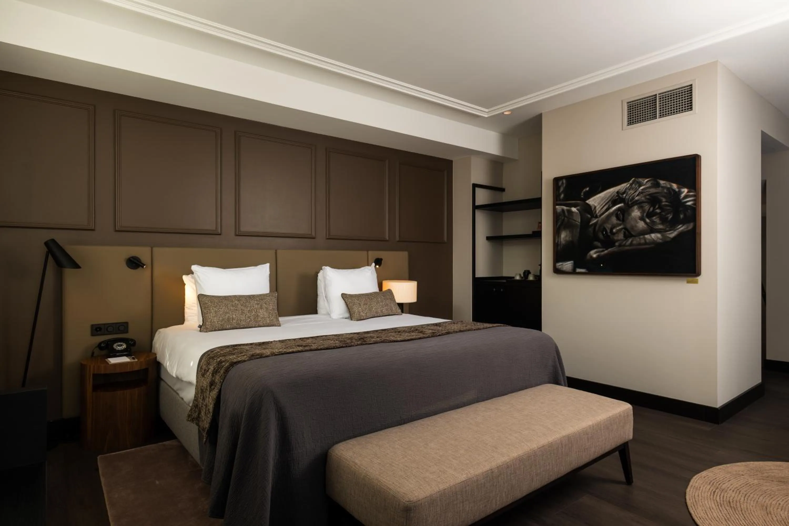 Bed in Boutique Hotel Beaumont Maastricht