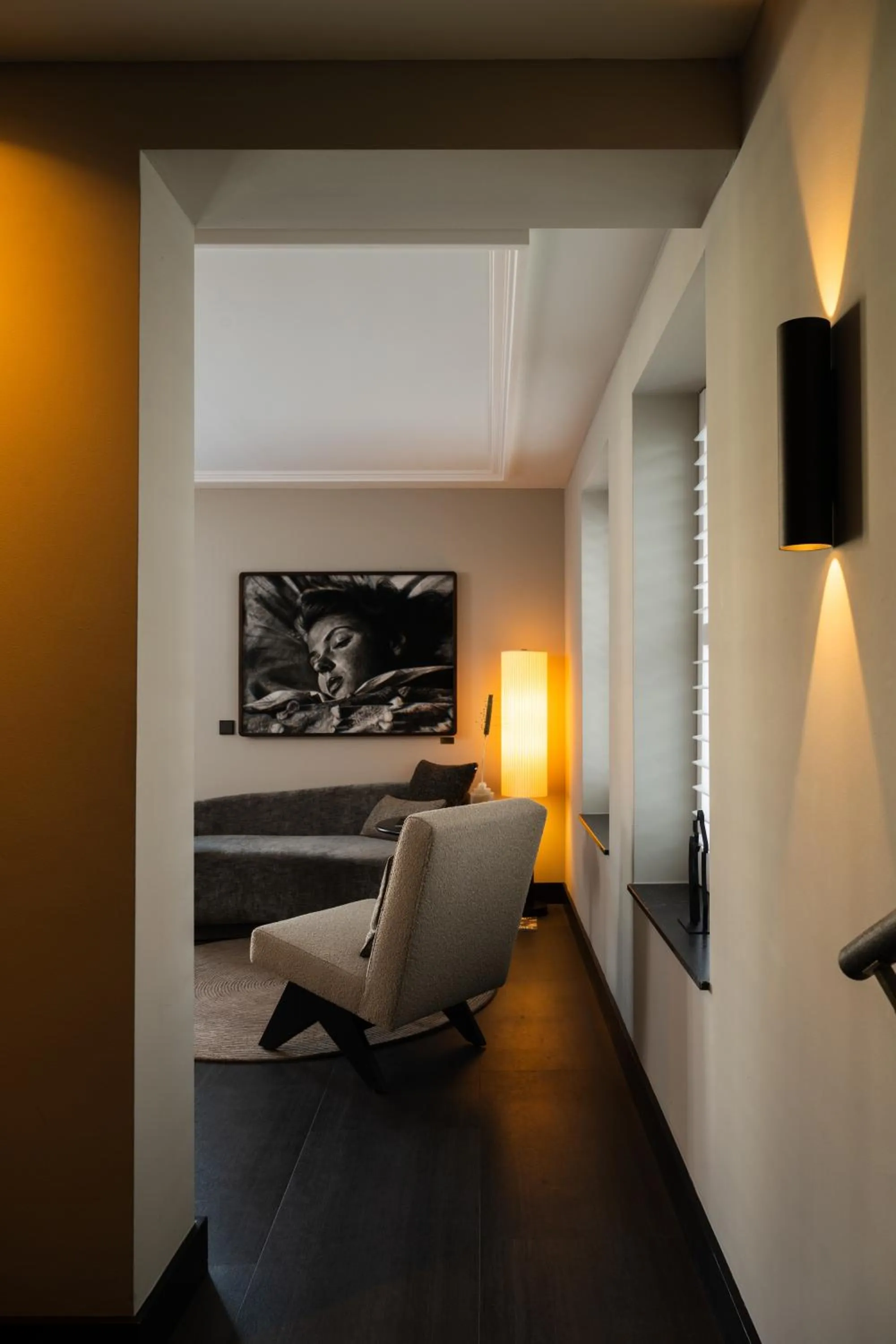 Decorative detail, Bed in Boutique Hotel Beaumont Maastricht