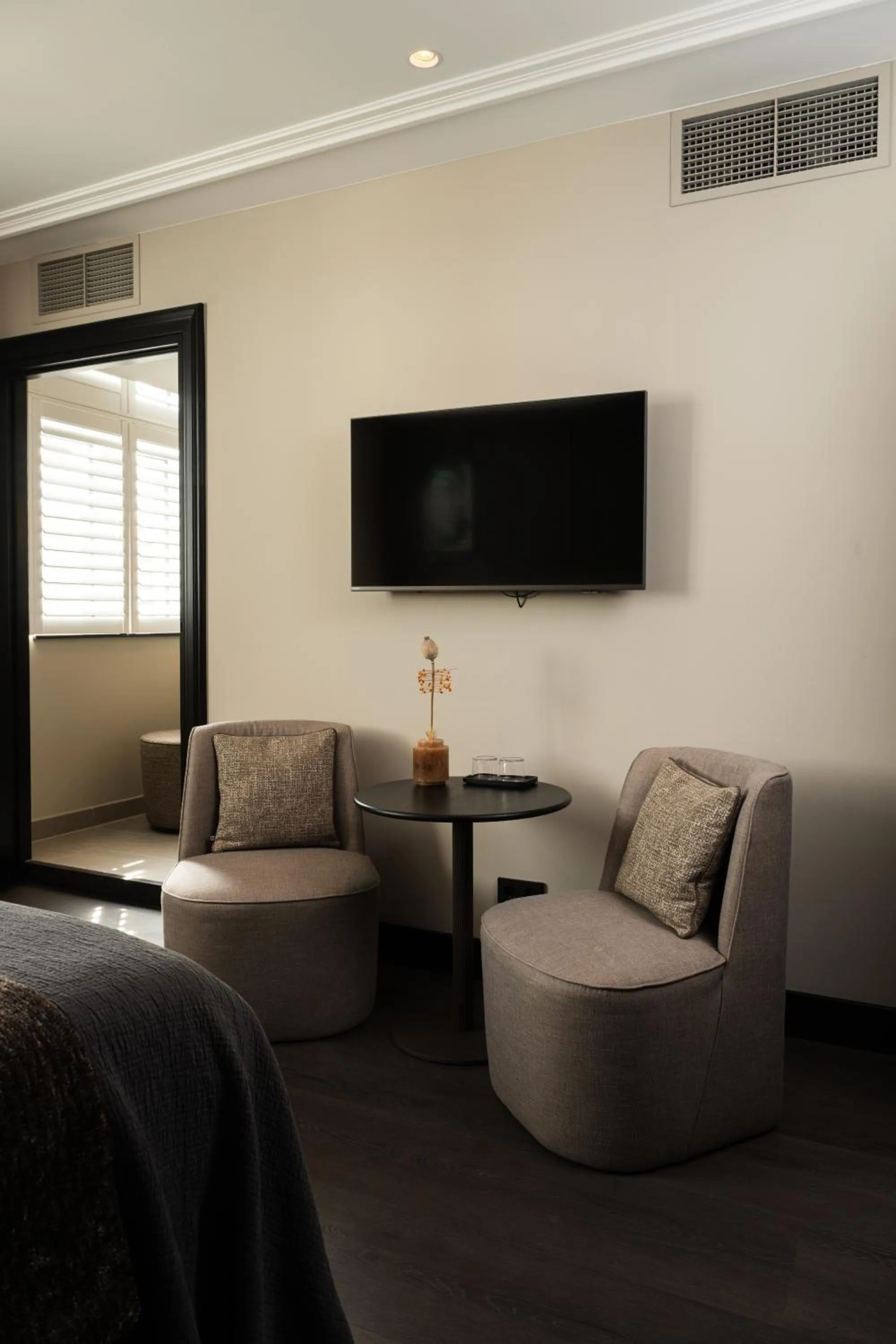 Seating area in Boutique Hotel Beaumont Maastricht