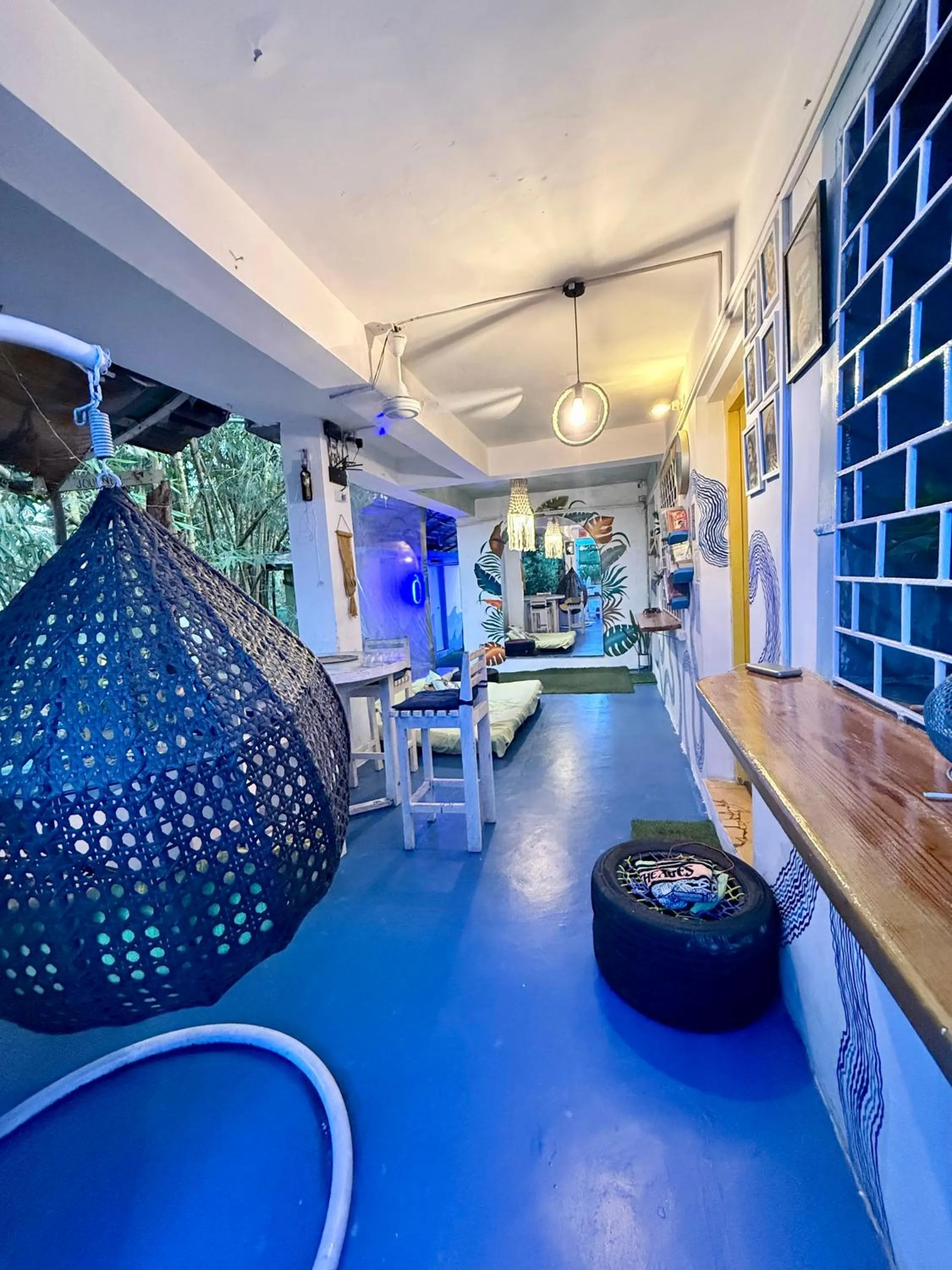 Lobby or reception in Endless Blue Hostel