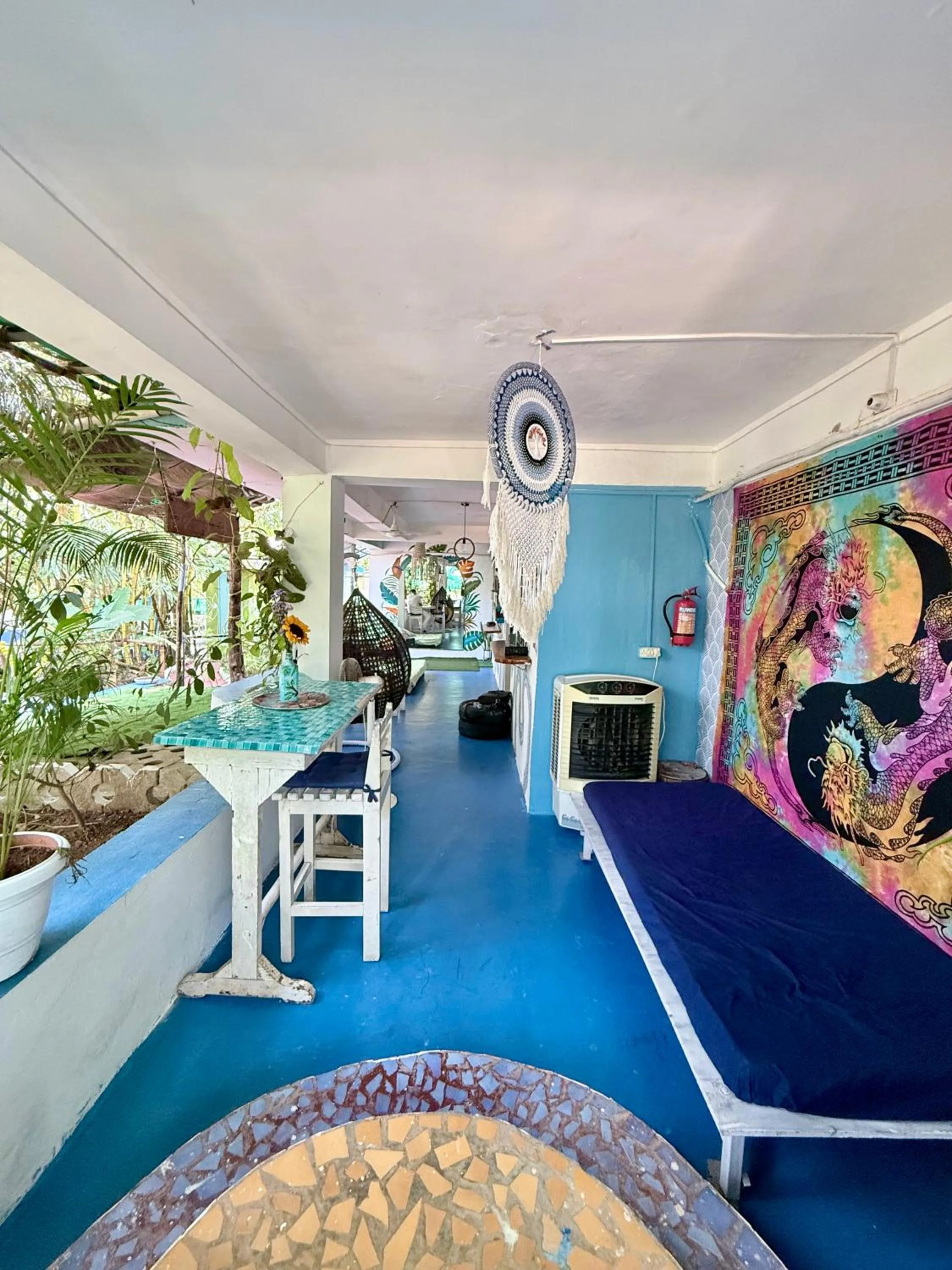 Lobby or reception in Endless Blue Hostel