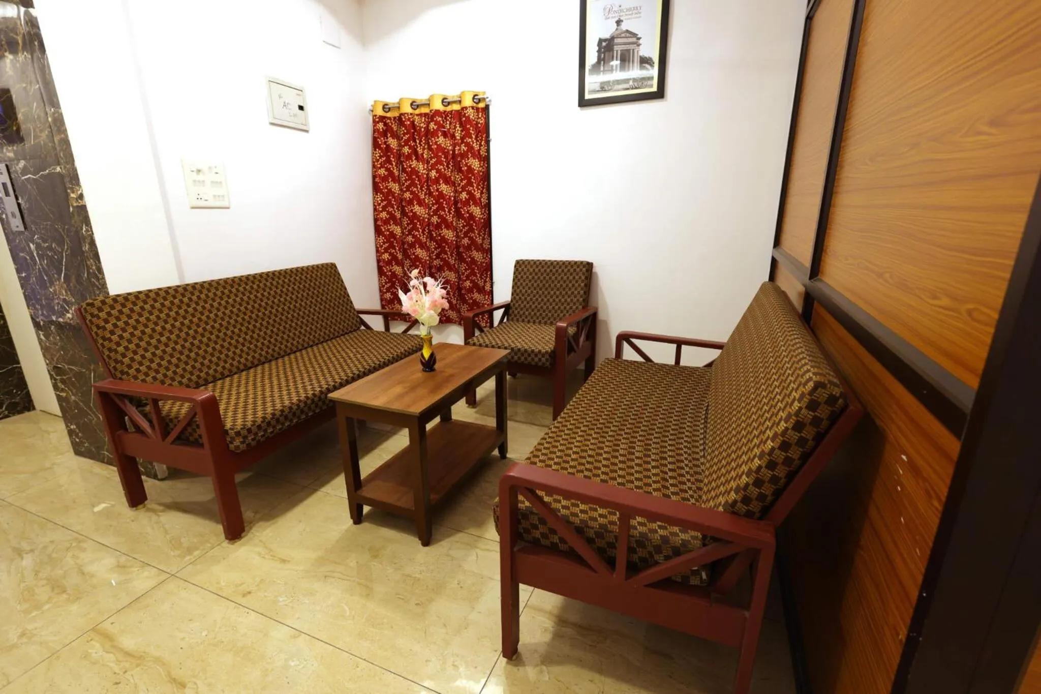 Seating area in VKG Hotels