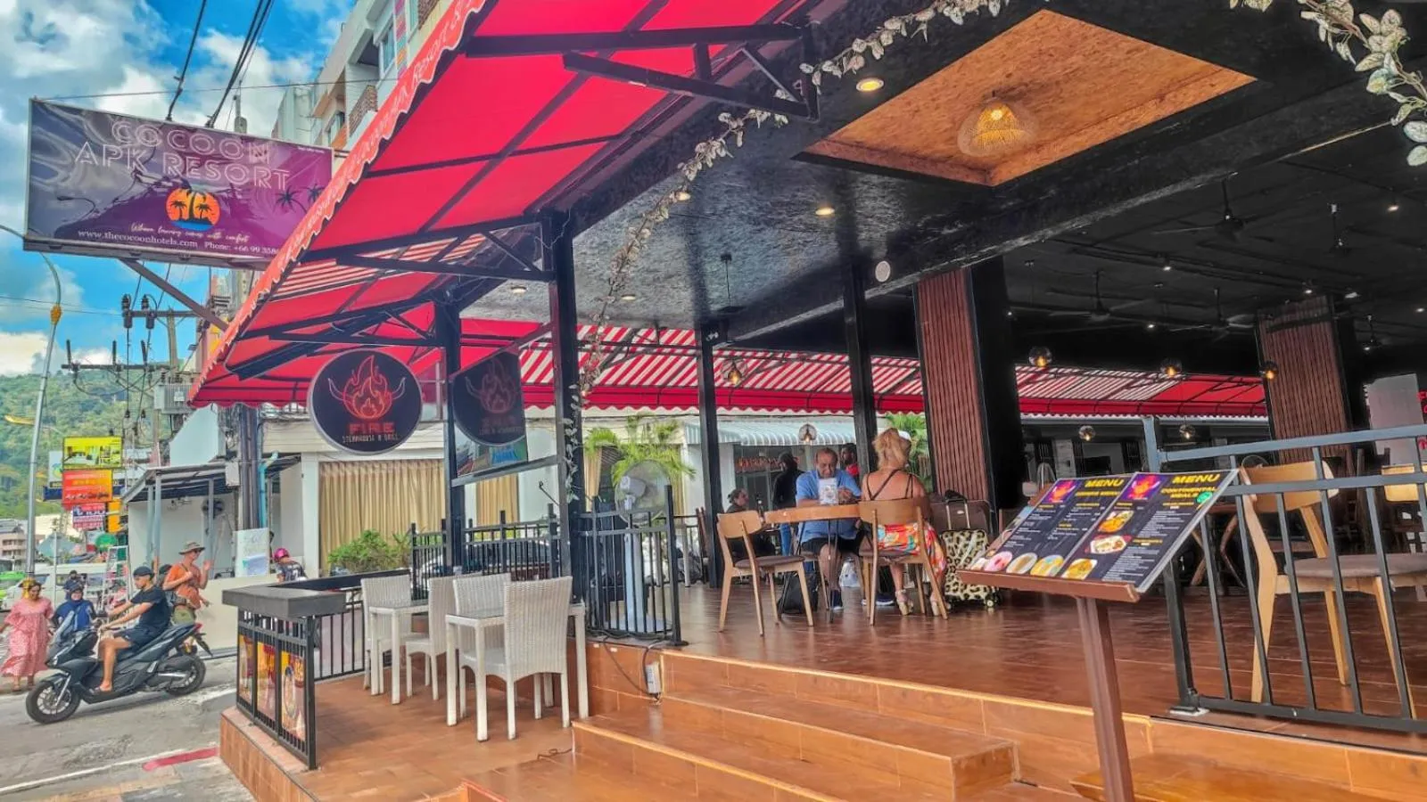 Restaurant/places to eat in Cocoon APK Resort & Spa