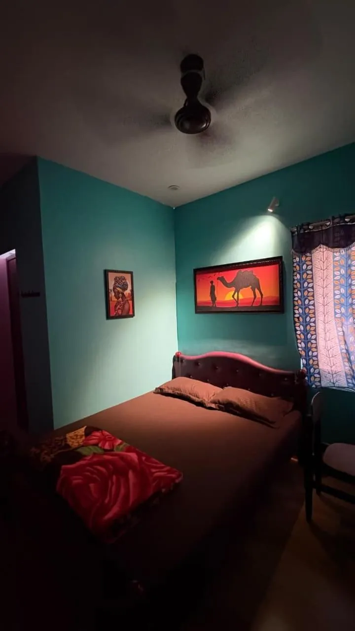 Bed in Saikani Beach Resort & Restaurant