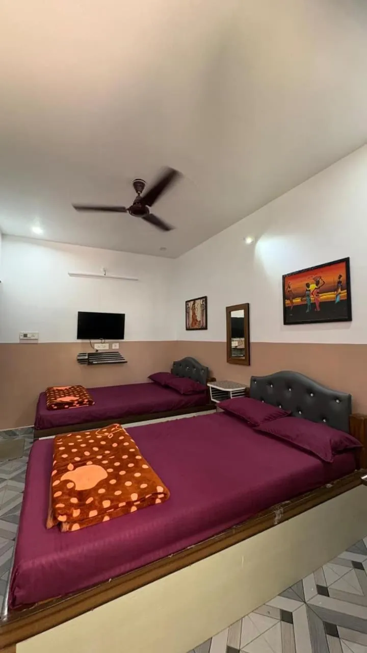 Bed in Saikani Beach Resort & Restaurant