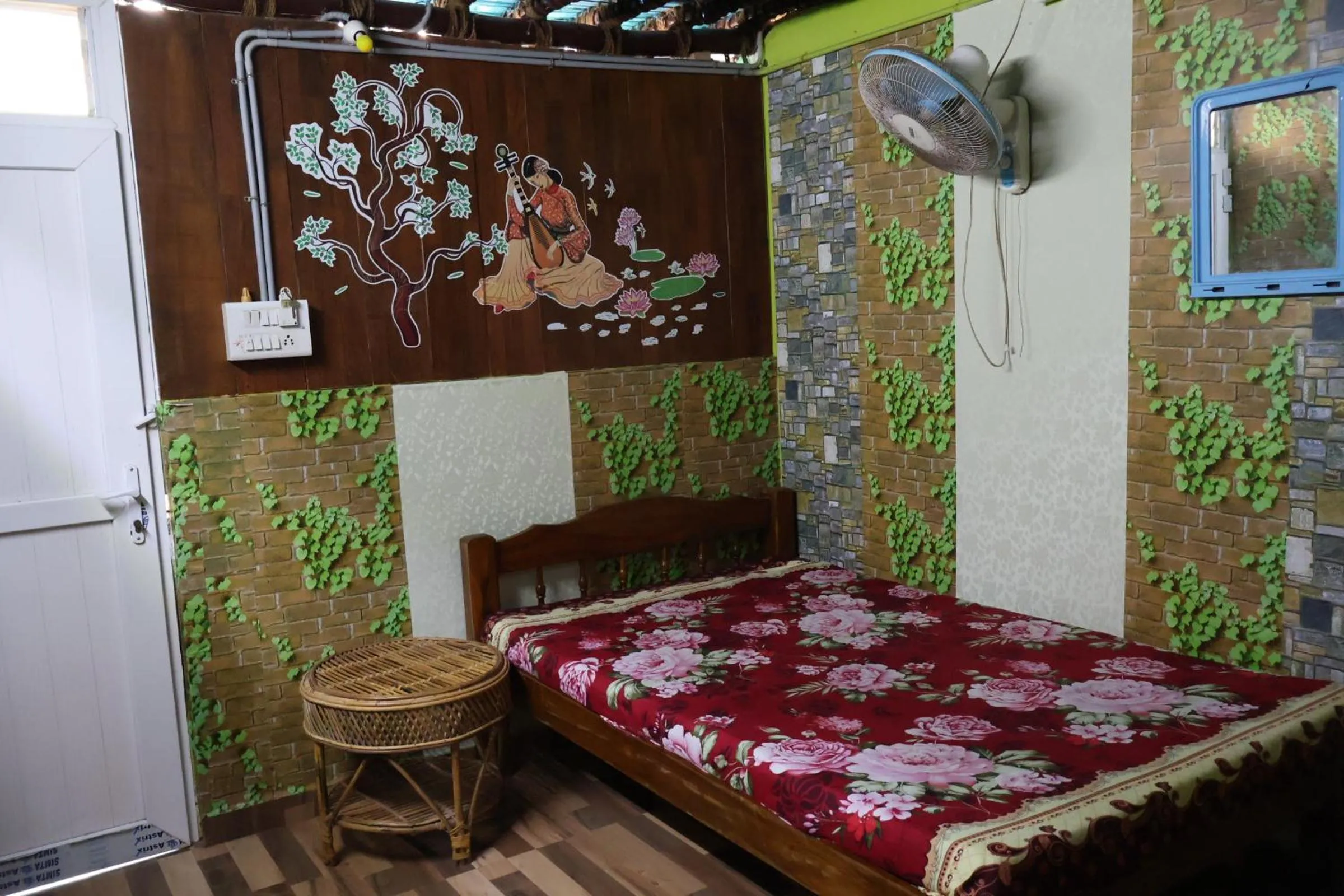 Bed in Saikani Beach Resort & Eco stay