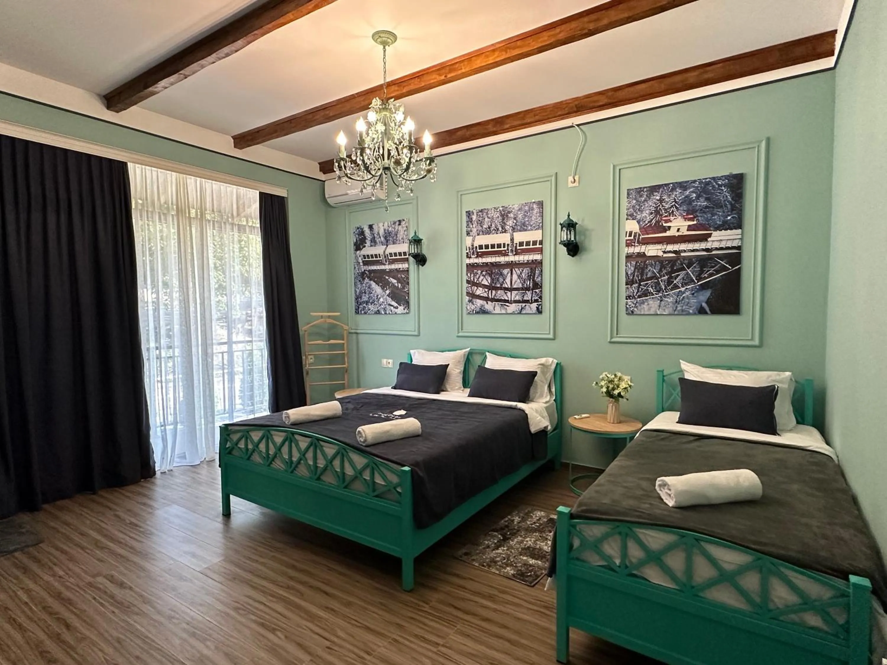 Bedroom, Bed in Pesvebi Design Hotel and Cellar