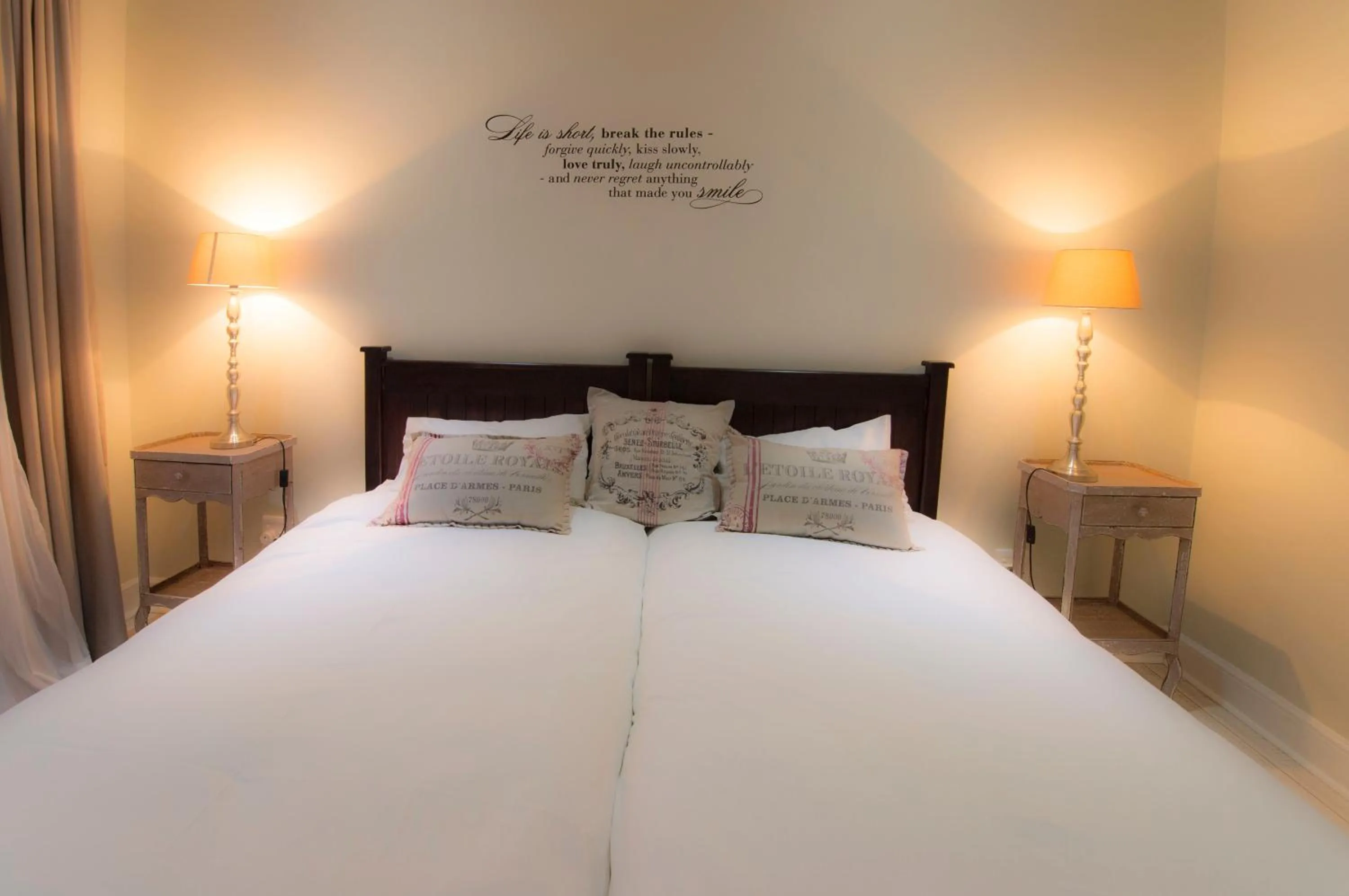 Bed in Lemon Tree B&B